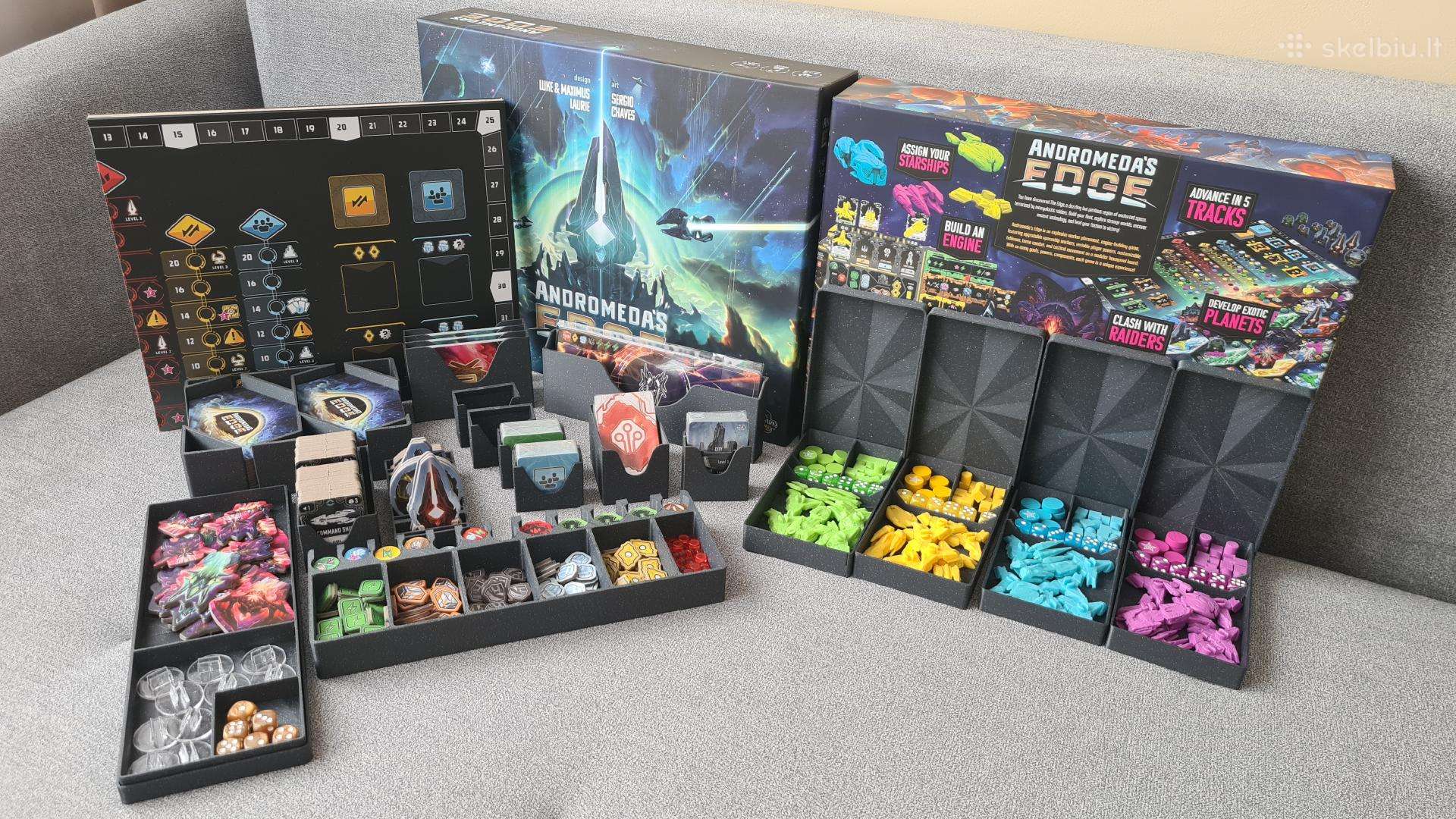 Andromeda's Edge dėkliukai (organizers)