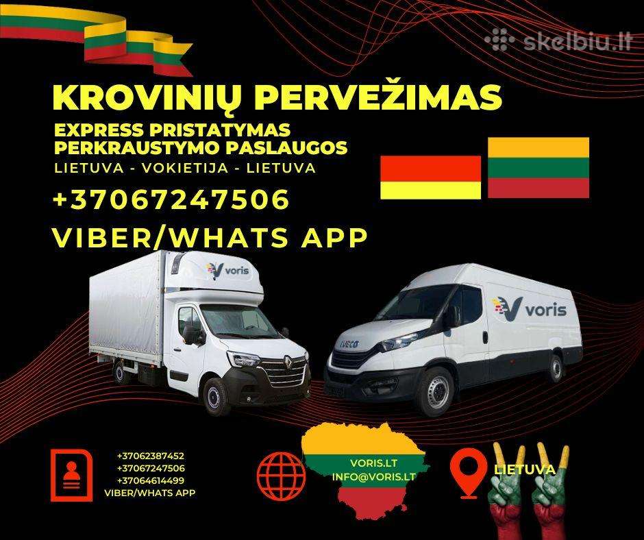 Vokietija - Lietuva - Kroviniu Pervezimas