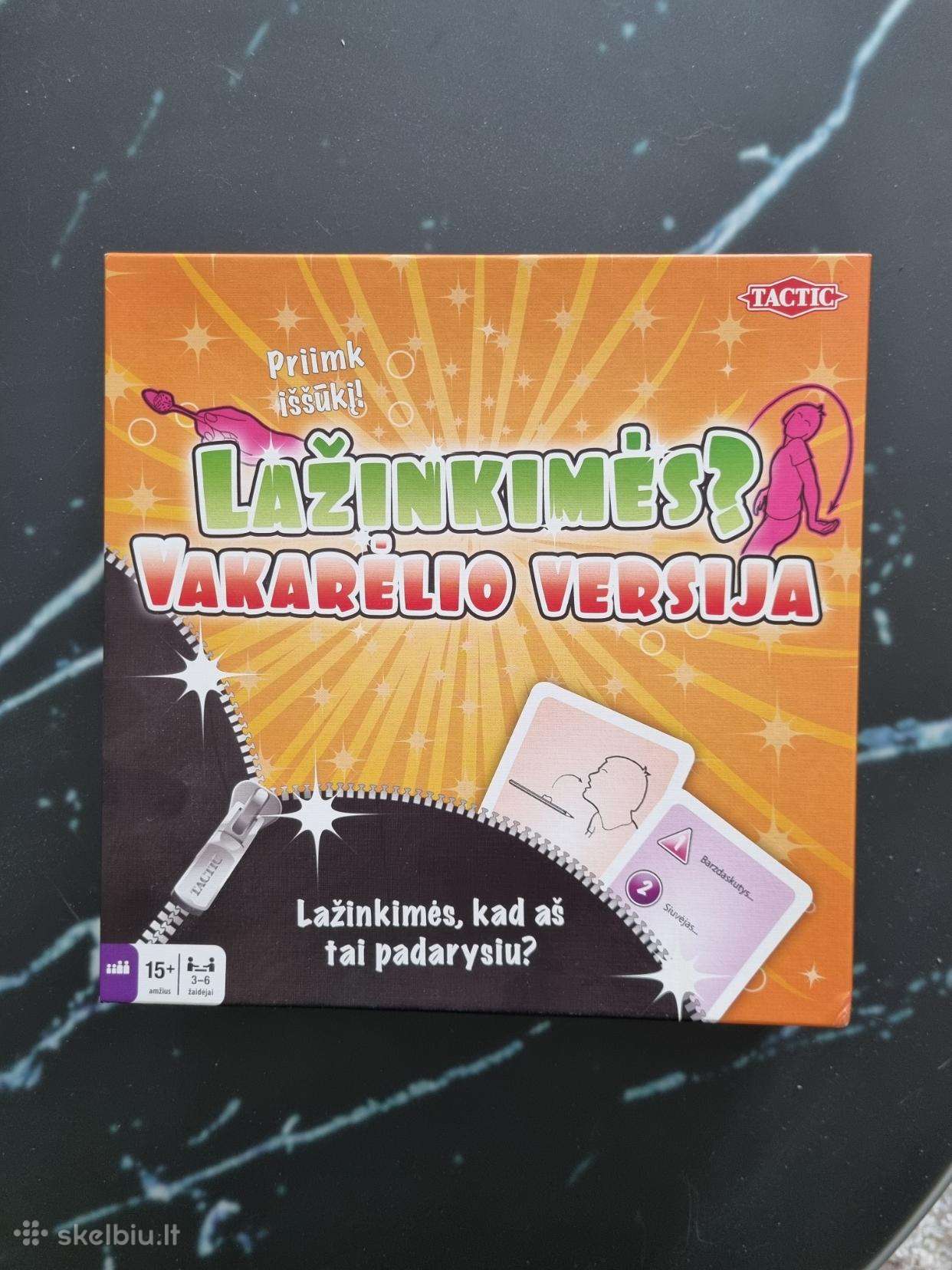 Stalo žaidimas - Lažinkimės? Vakarėlio versija