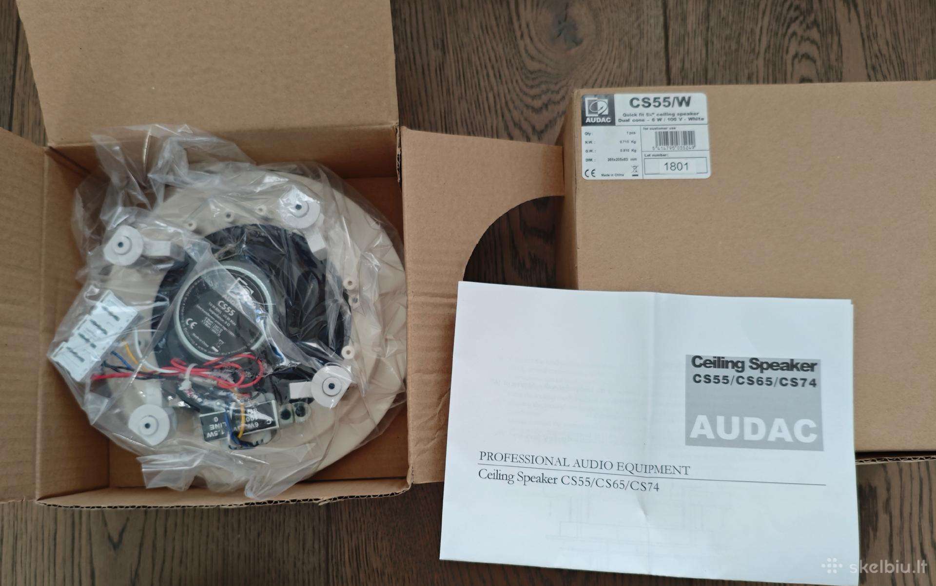 Audac C55/w naujos koloneles baltos