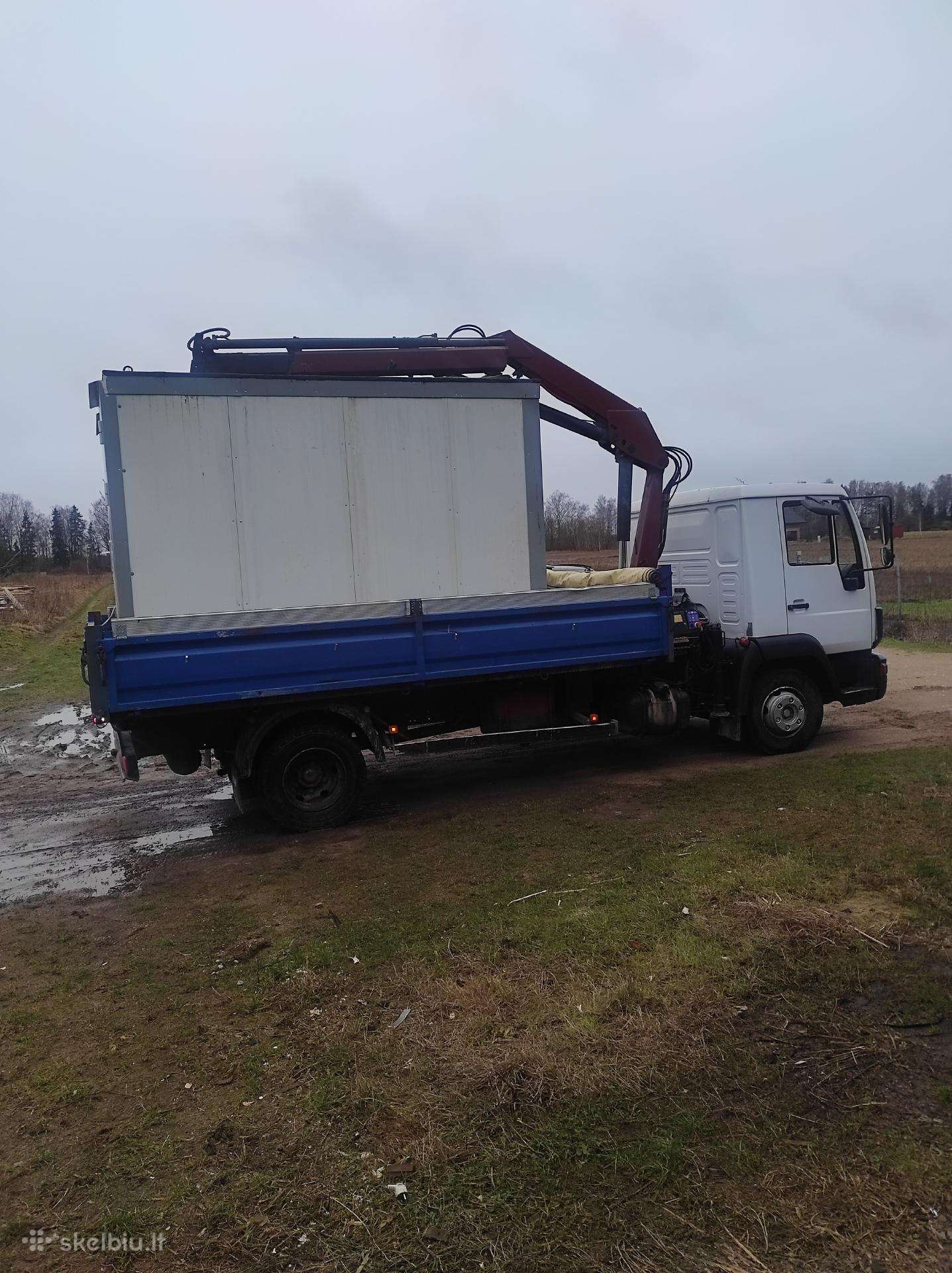 Įvairių krovinių pervežimasfiskaras Klaipėdos aps