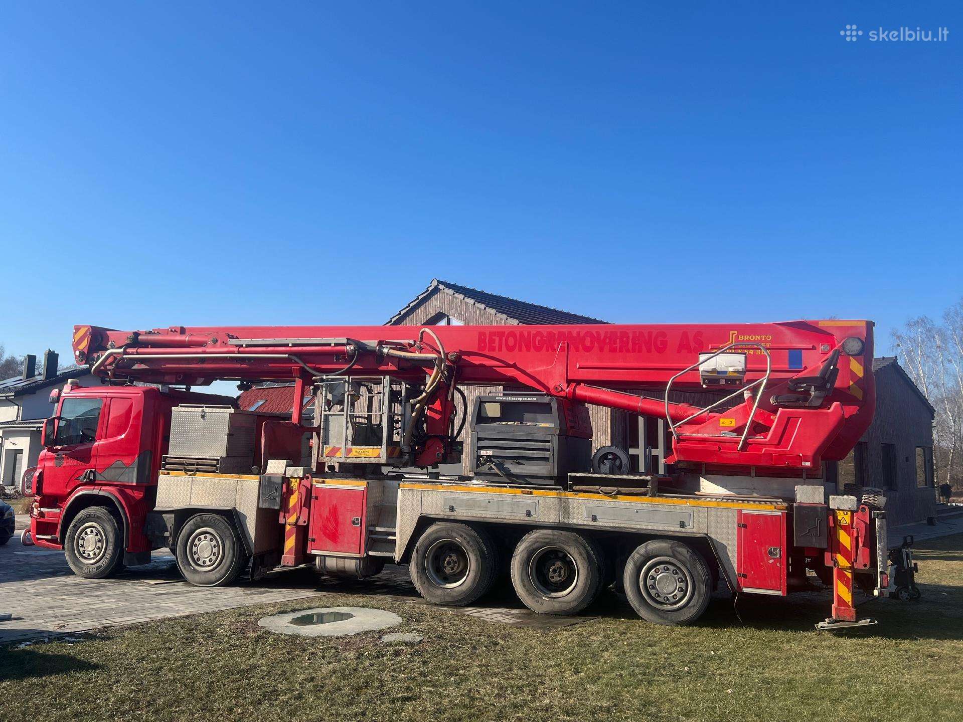 Wumag 29 m, statybos transporto nuoma