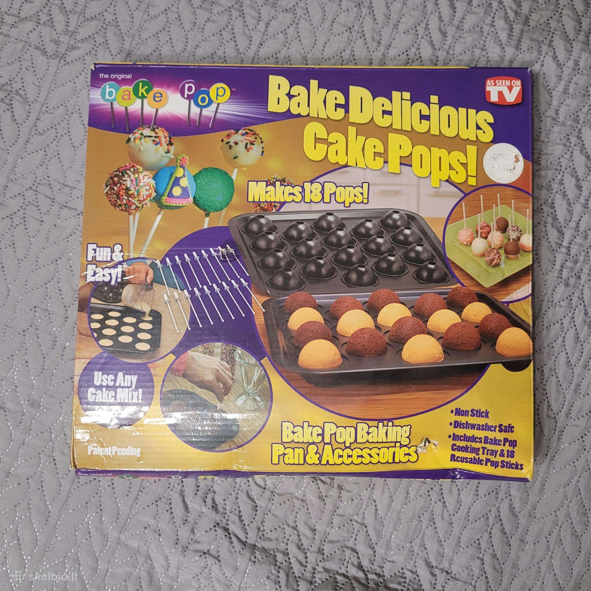 Popscake gaminimo forma su priedais Nauja