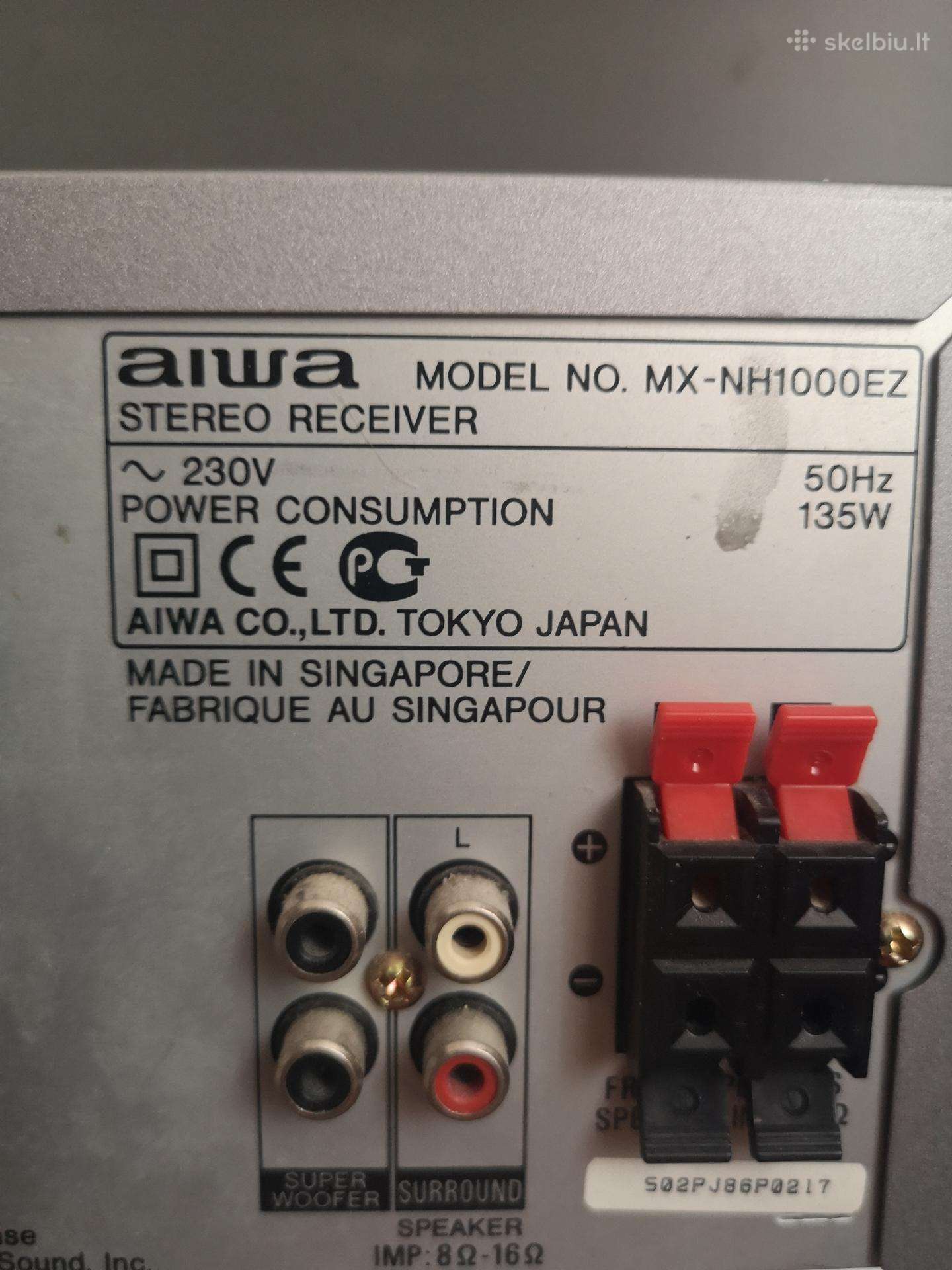 Centras Aiwa (japan)
