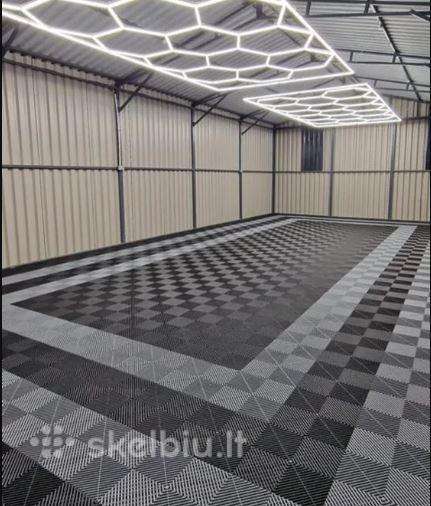 Modulinės grindys, surenkamos grindys