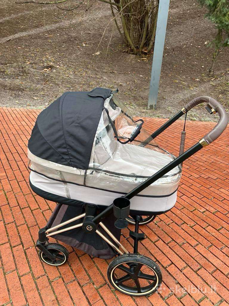 Cybex Priam platinum 5-in-1 (+isofix bazė)