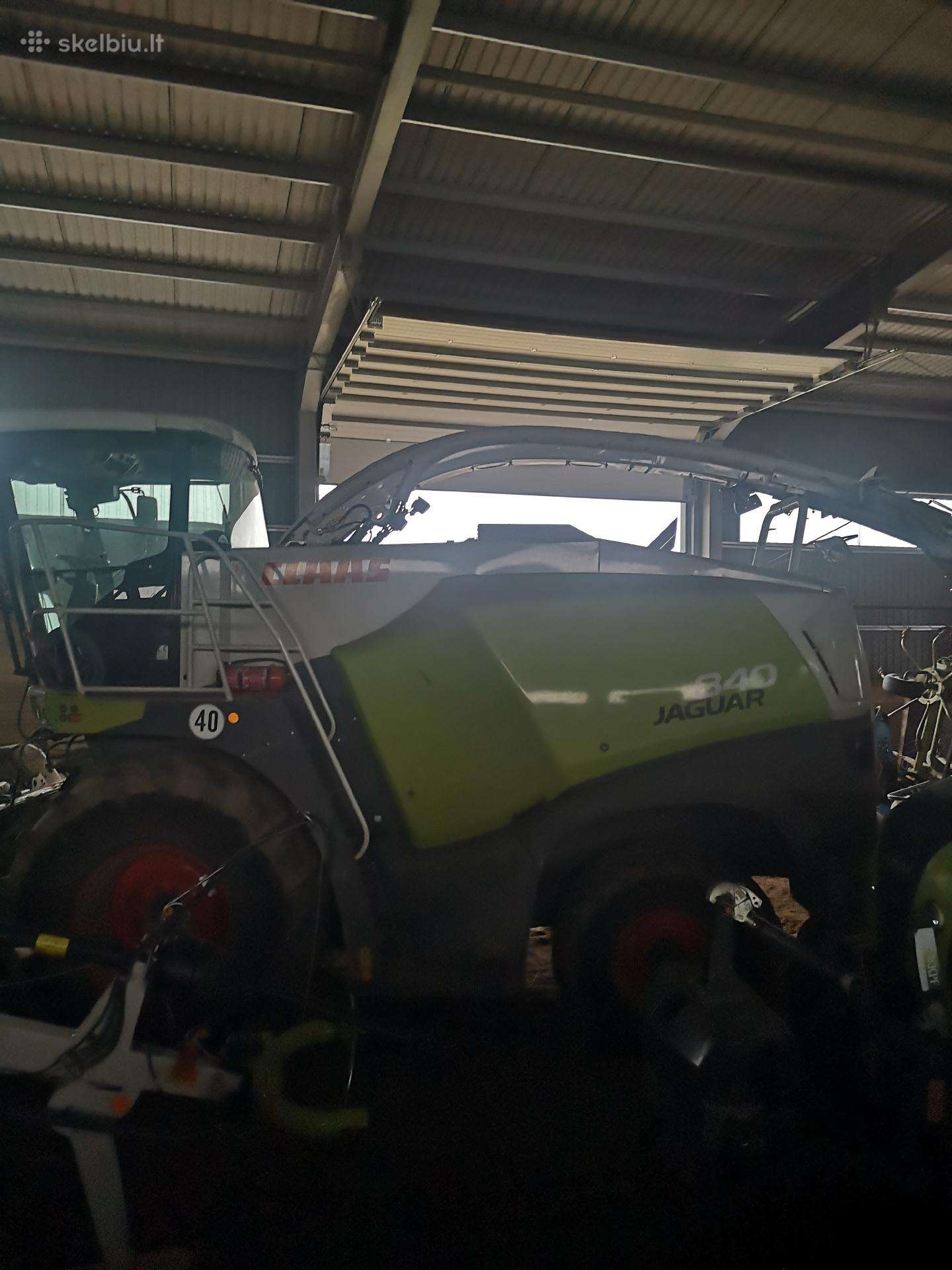 Claas 840, self-propelled mower conditioners