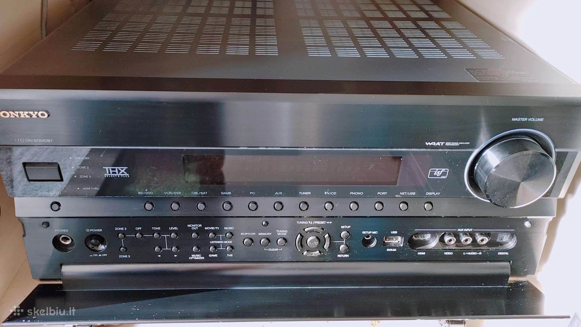 Onkyo Tx-nr1008,kolonėlės Wharfedale dfs