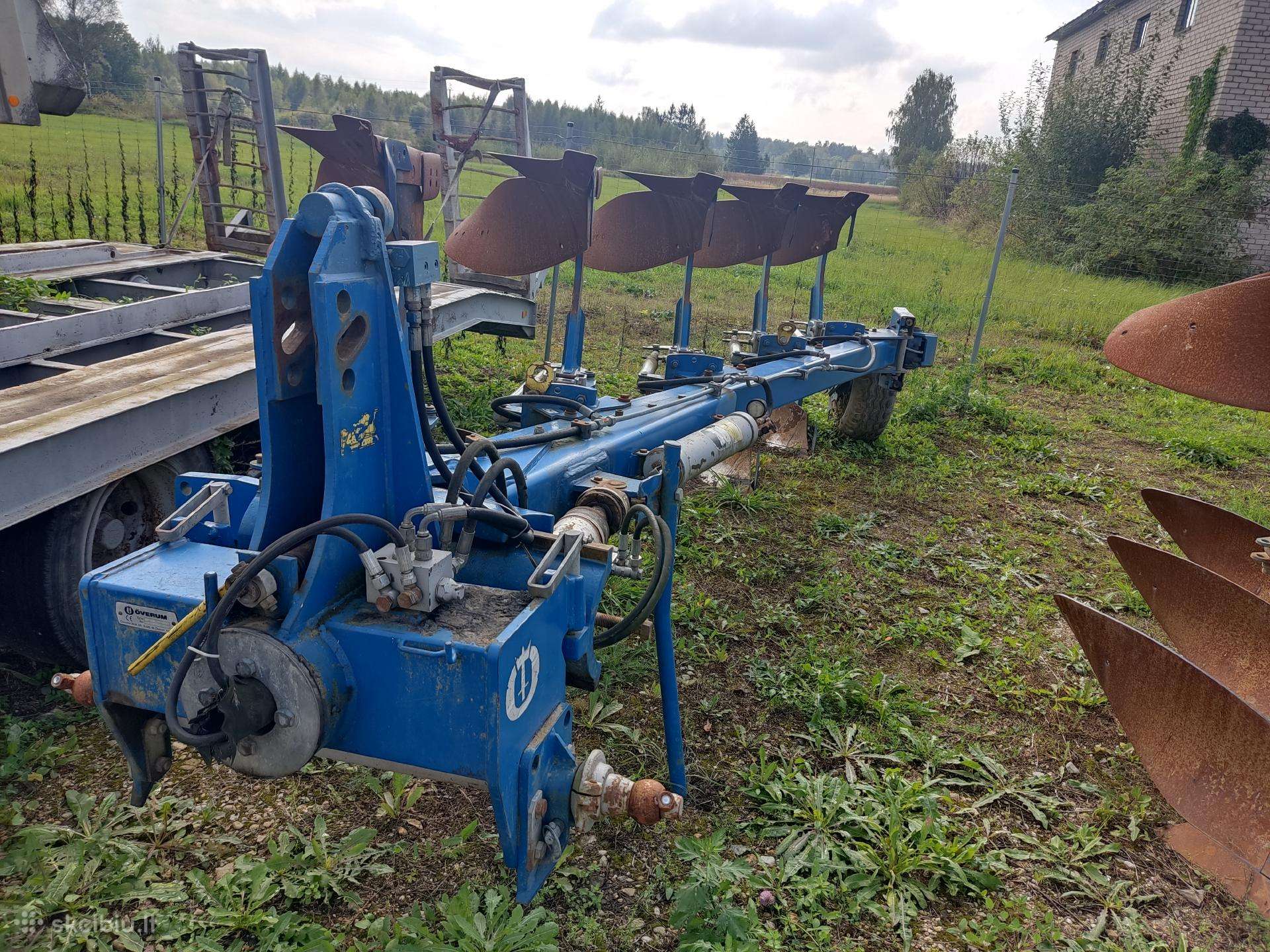 Överum DX 590 H, плуги