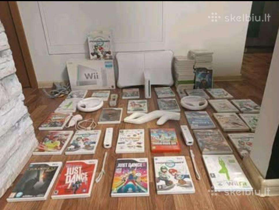 Nintendo wii skirtas judriems vaikams ir teveliams