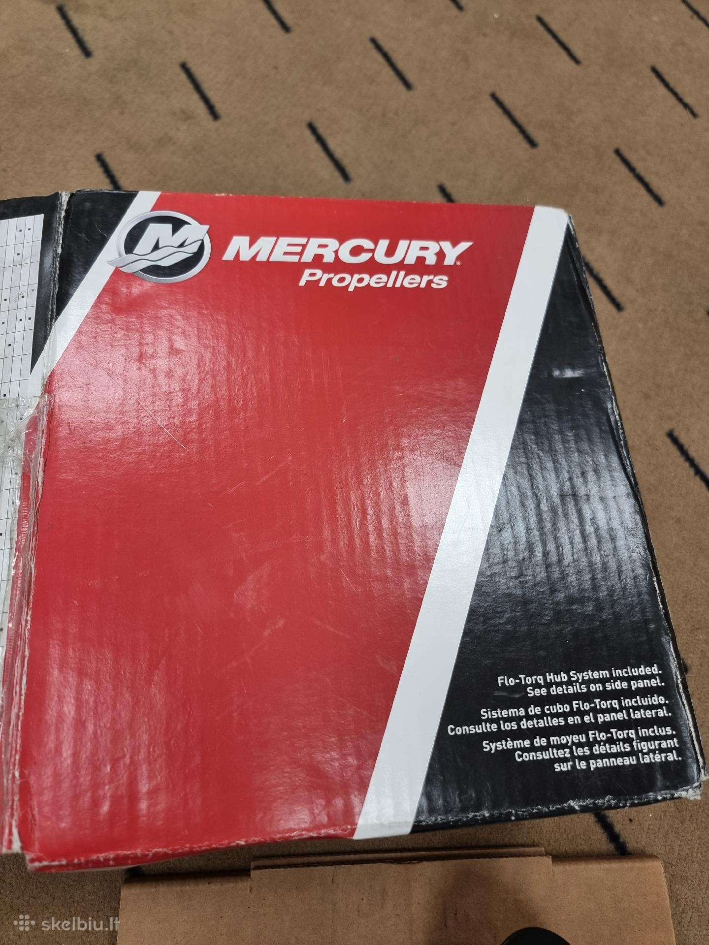 Mercury Black Max sraigtas 9 1/4 .12 1/2.