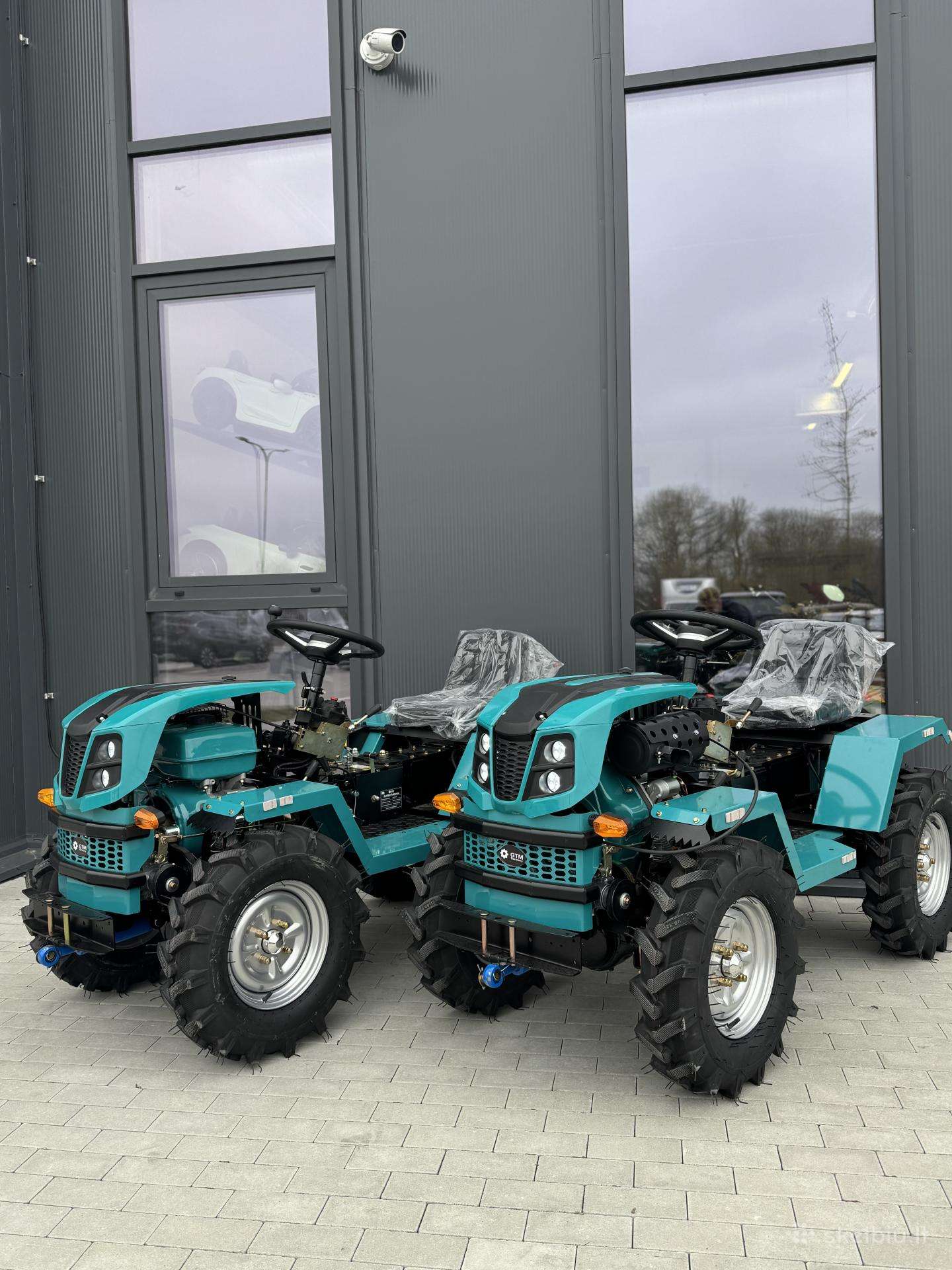 4x4 Gtm Mini Traktorius 20hp Benzinas