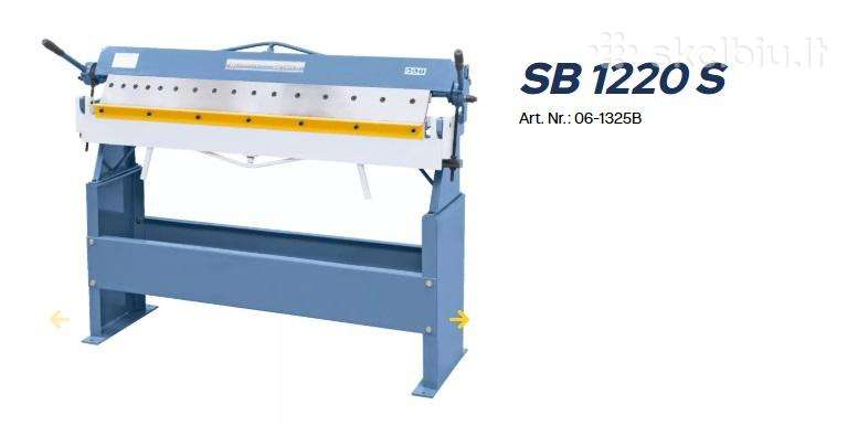 Segmentinės lankstymo staklės SB 1220 S su stovu