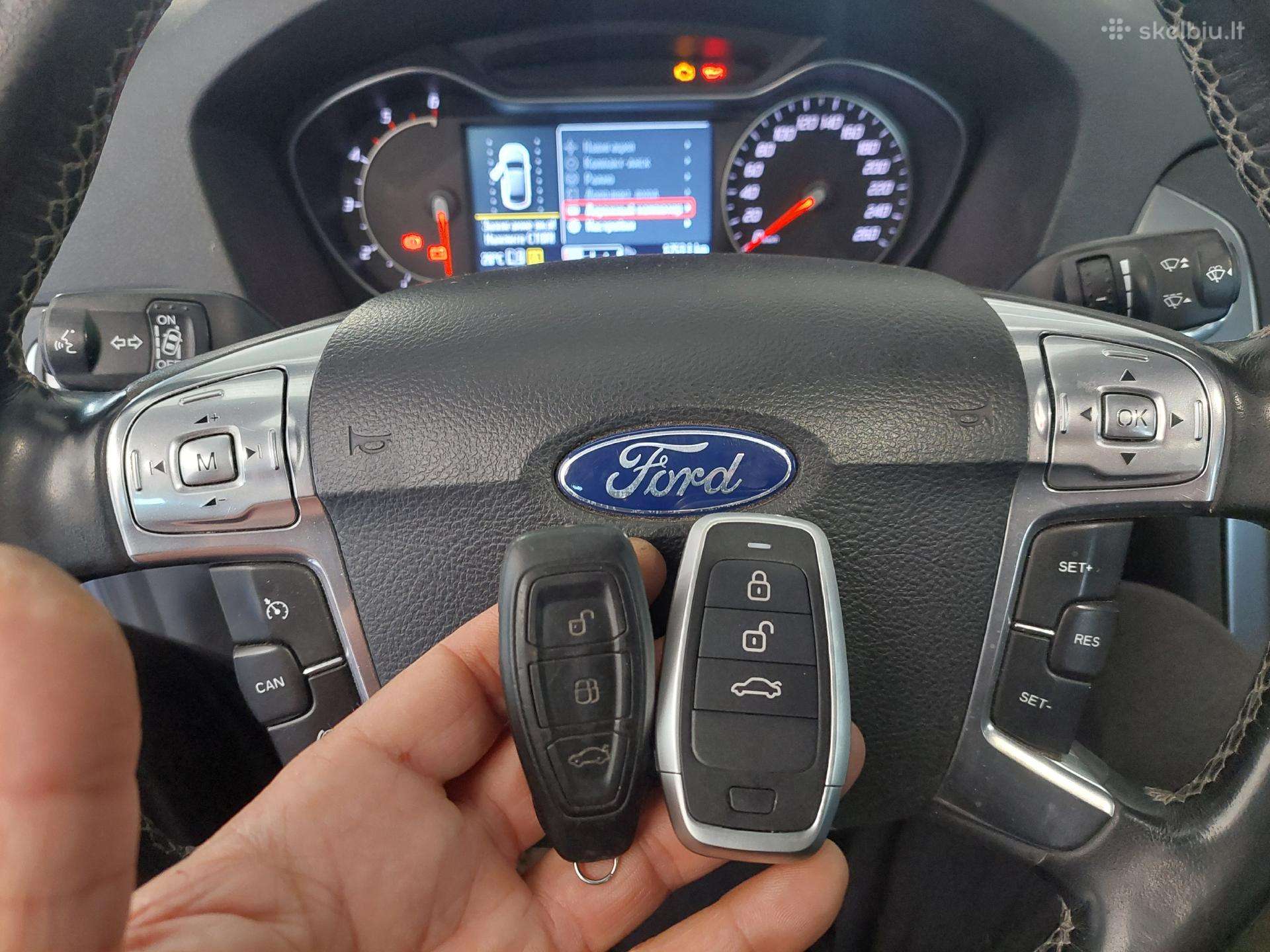 Automobilių raktų gamyba,