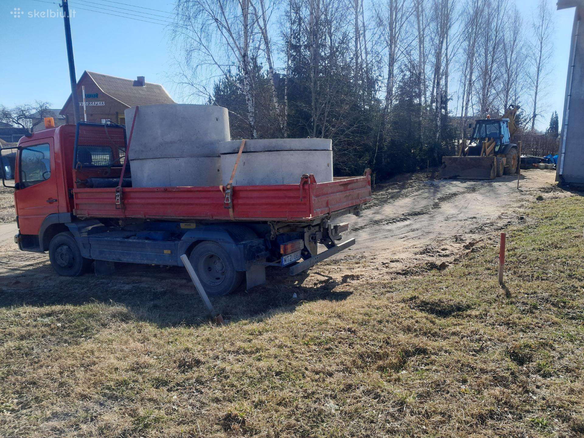 Bobcat 328, statybos transporto nuoma