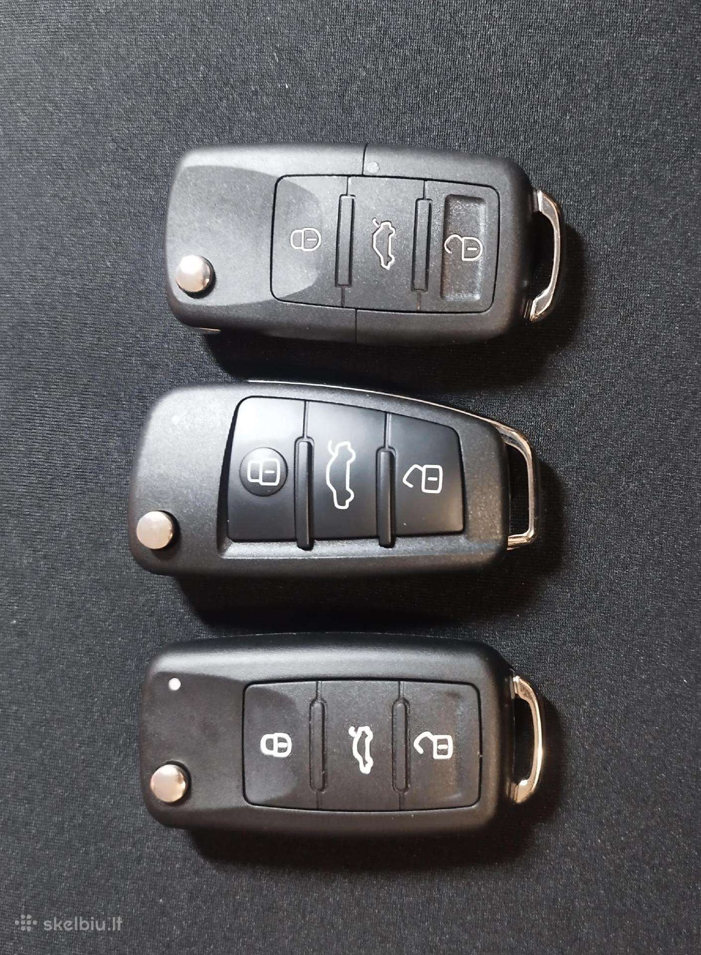 Raktai automobiliams, programavimas.