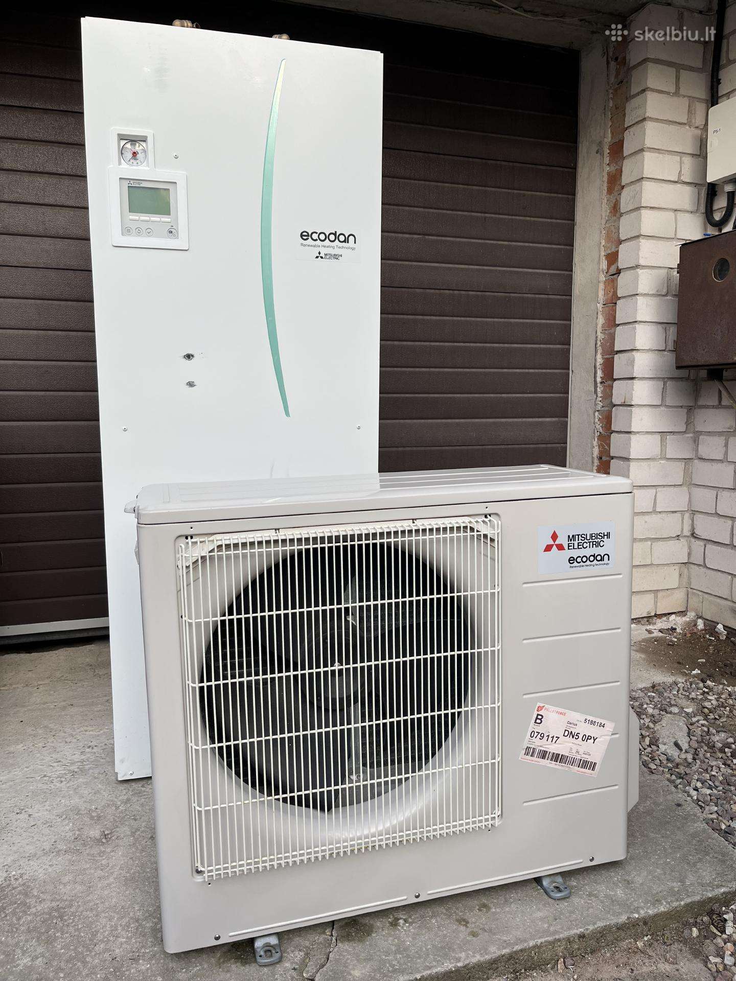 Šilumos siurblys Mitsubishi split 4 kw