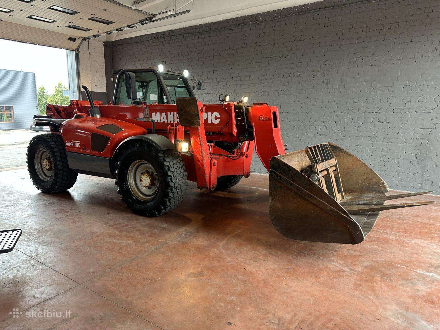Manitou krautuvų remontas ir dalys