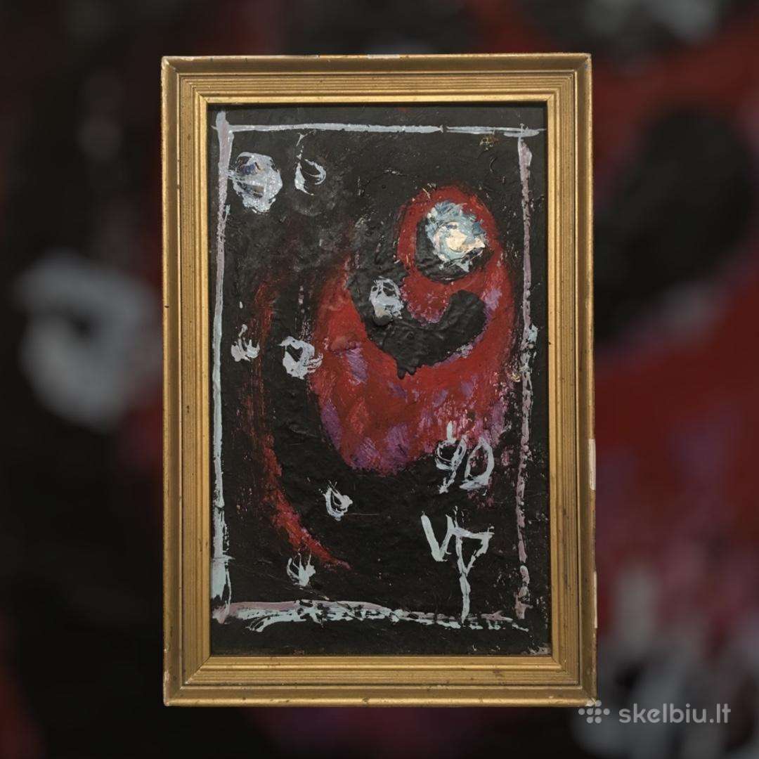 Paveikslas Vytautas Povilaitis, 1990 metai.