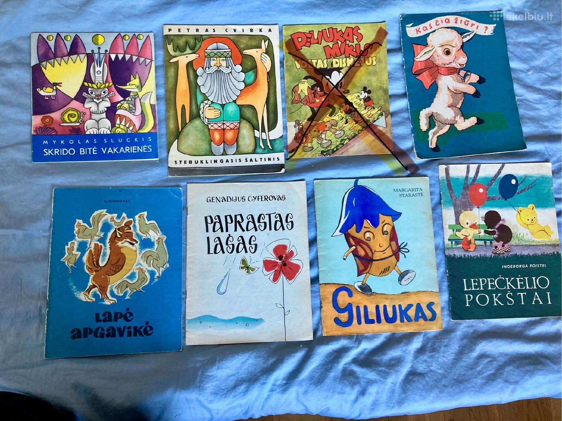 Vaikiškos senos knygutės