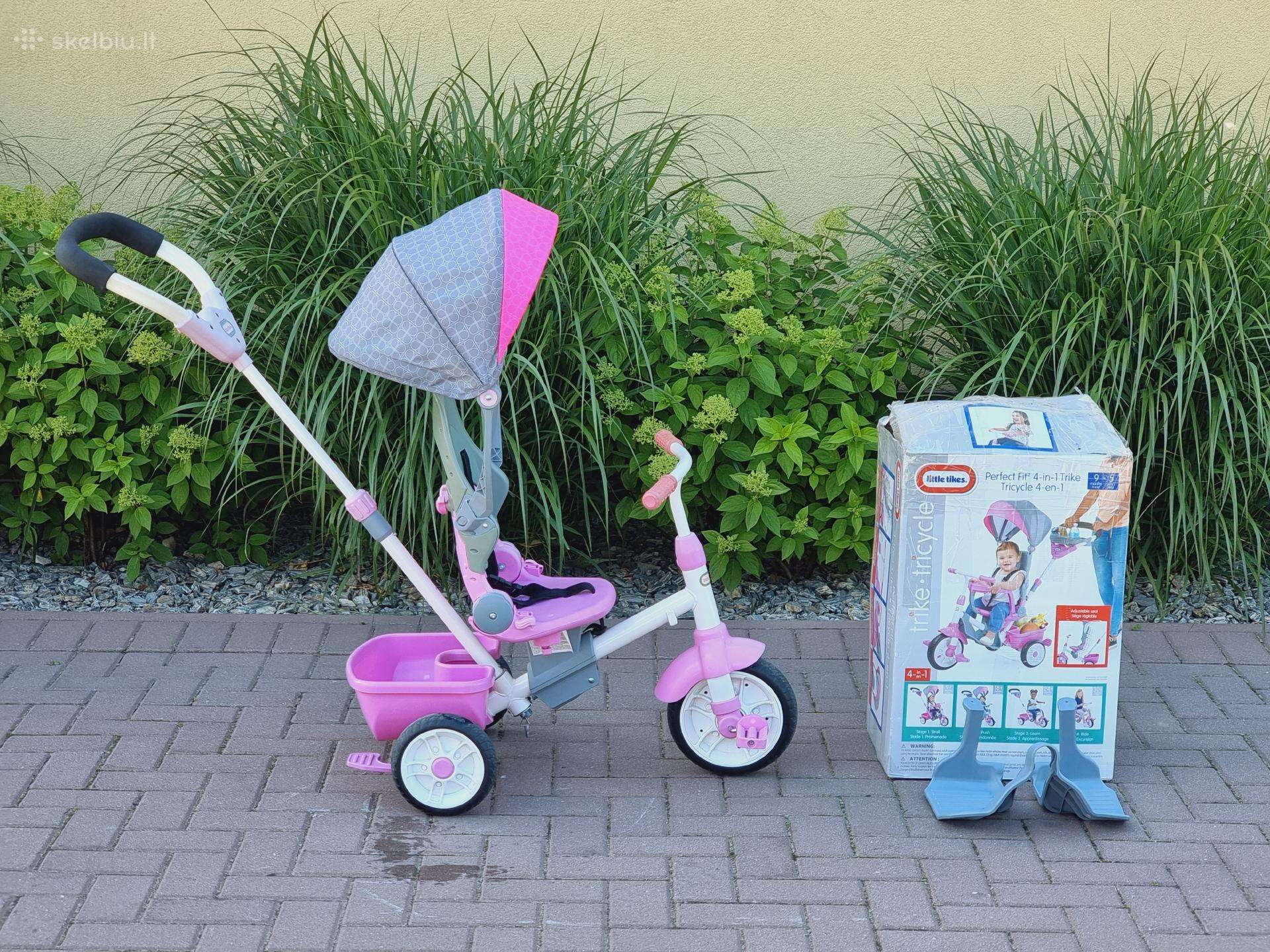 Puikus Little tikes 4v1 triratukas