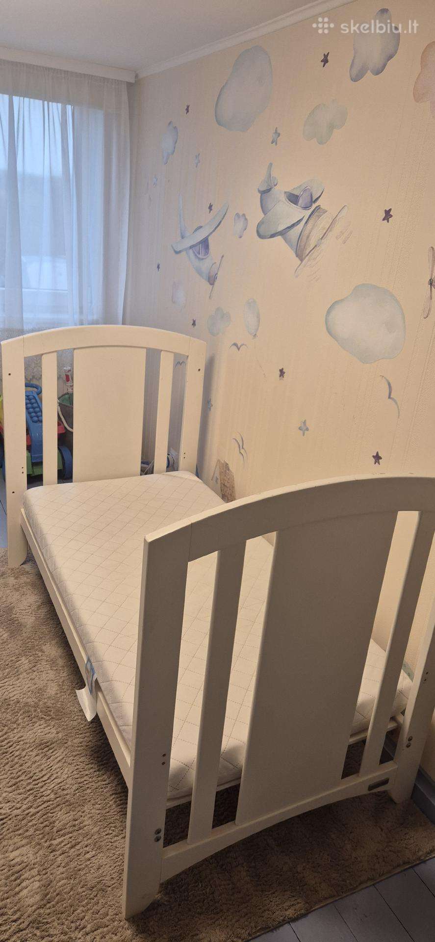 Mamas & Papas vaikiška lovytė su čiužiniu