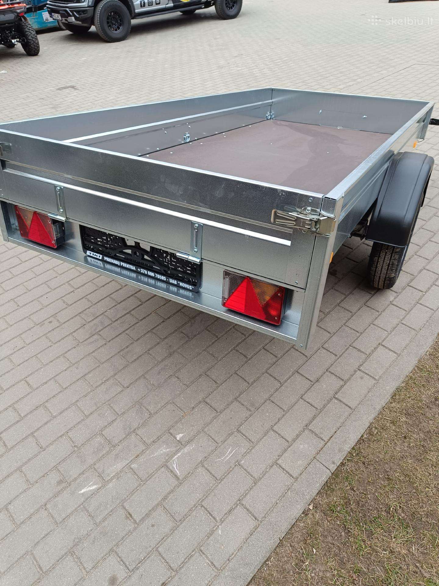 Tiki Treiler, passenger car trailers
