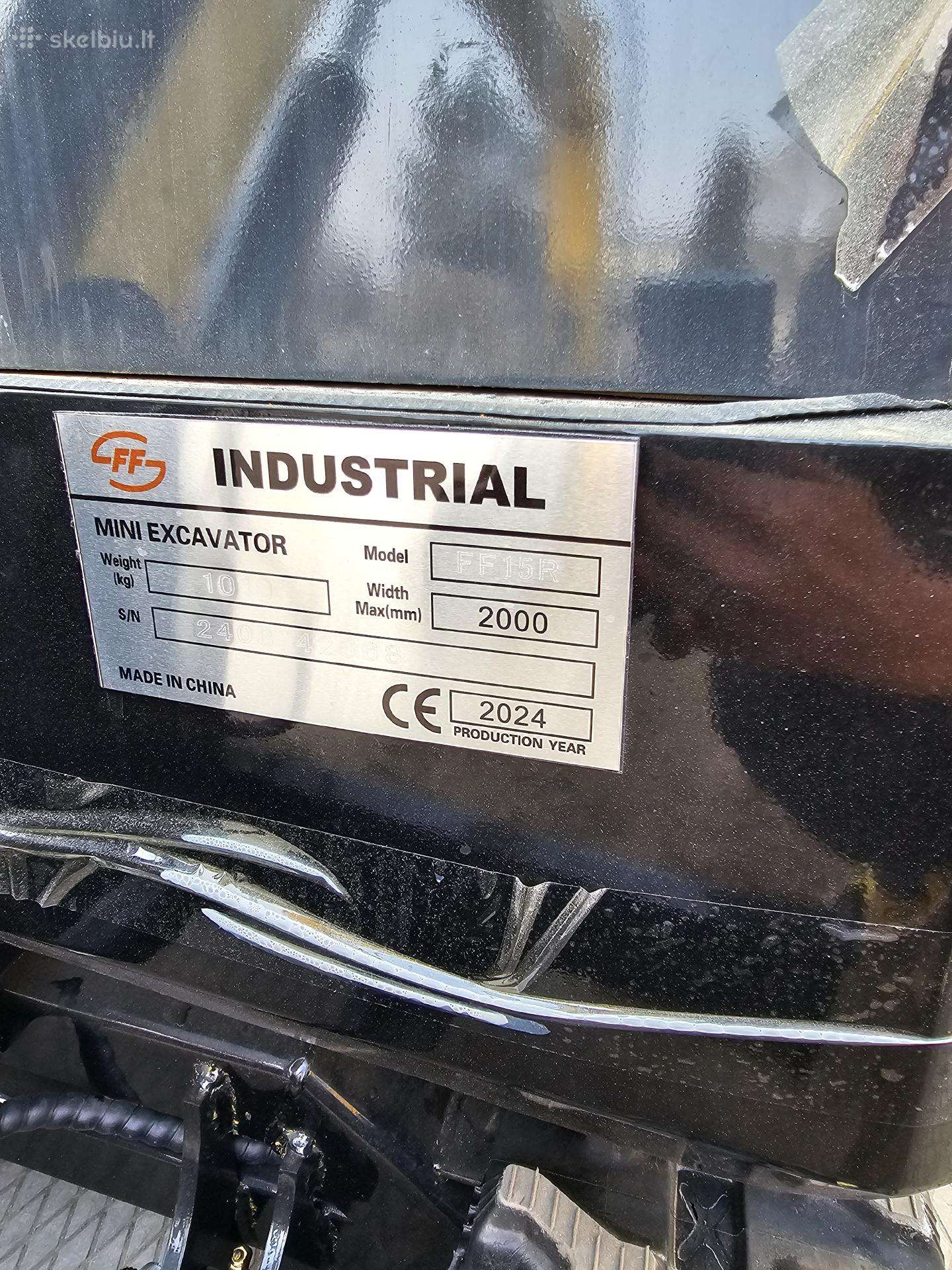 -Kita- FF industrial FF15, мини-экскаваторы