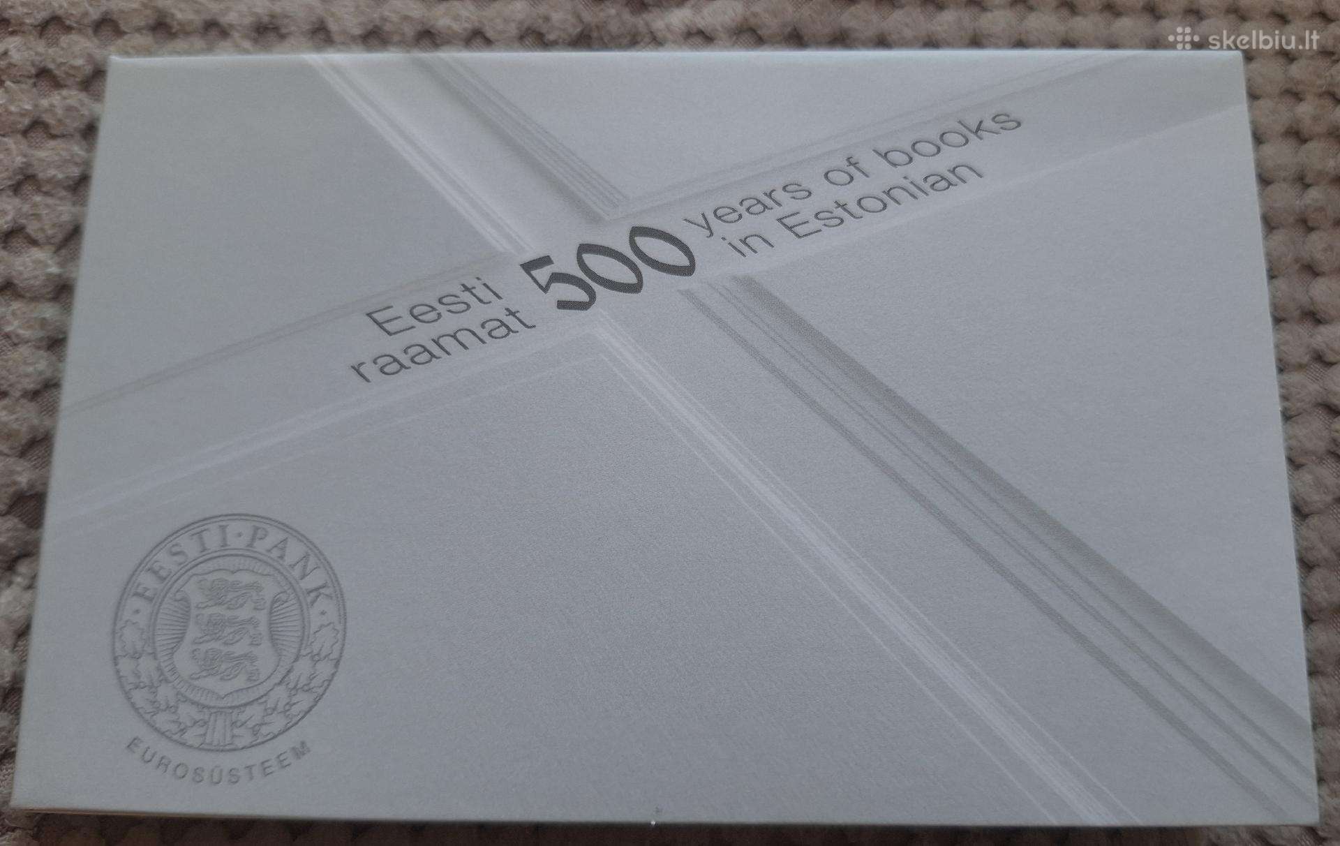 Estija 2025 500 metų knygai estų kalba