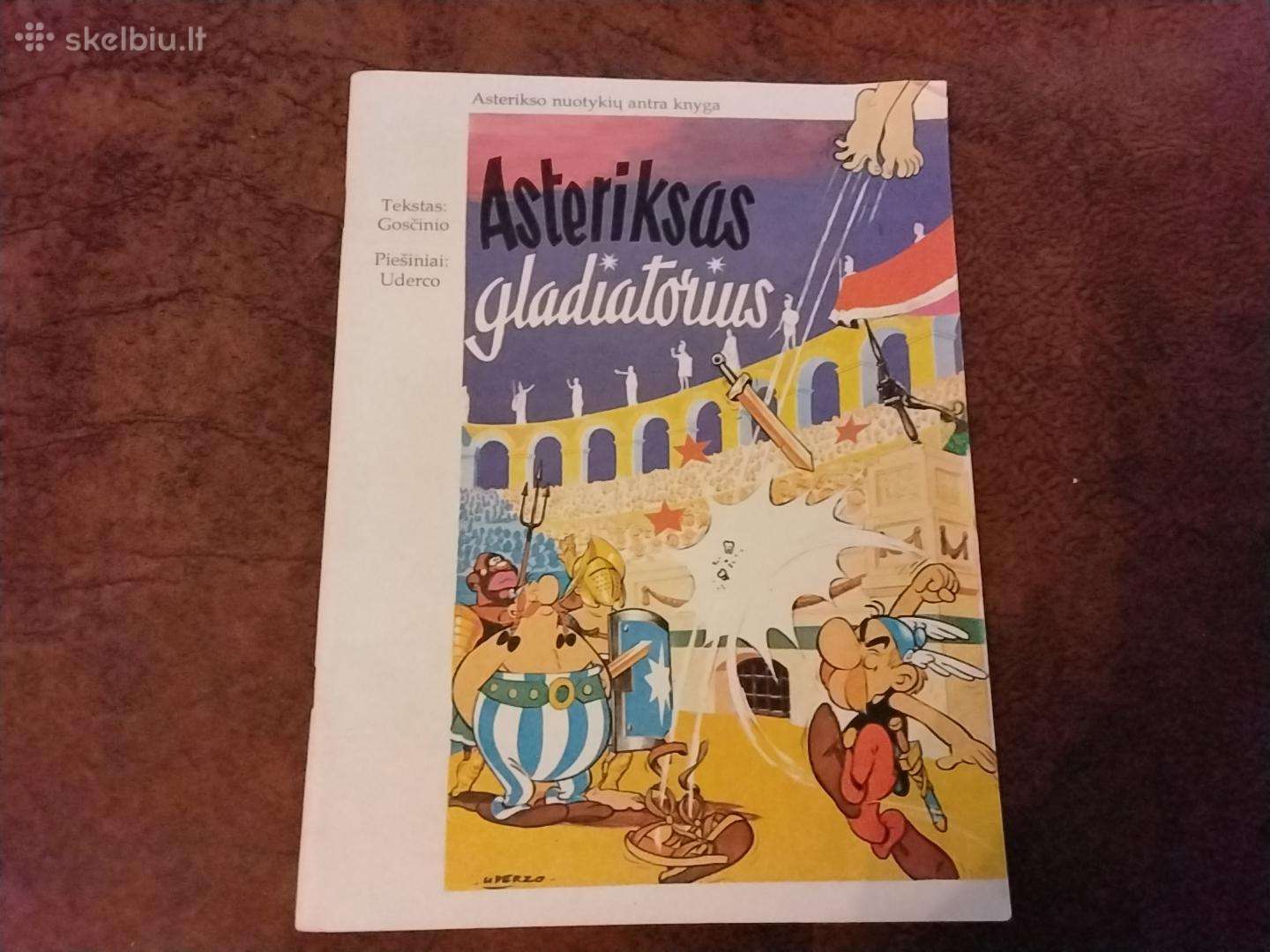 Asteriksas Gladiatorių komiksai 2 knyga