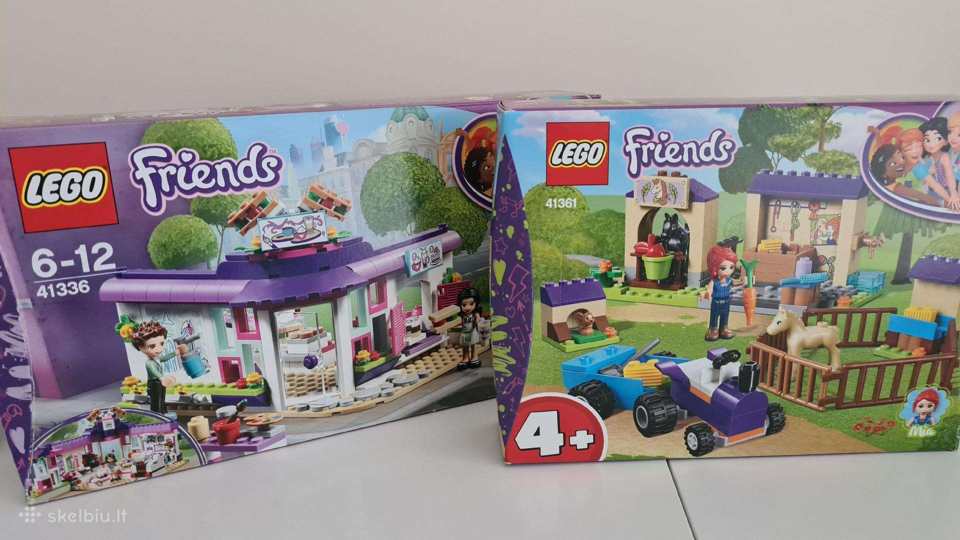 Du rinkiniai: Lego Friends 41336 ir 41361
