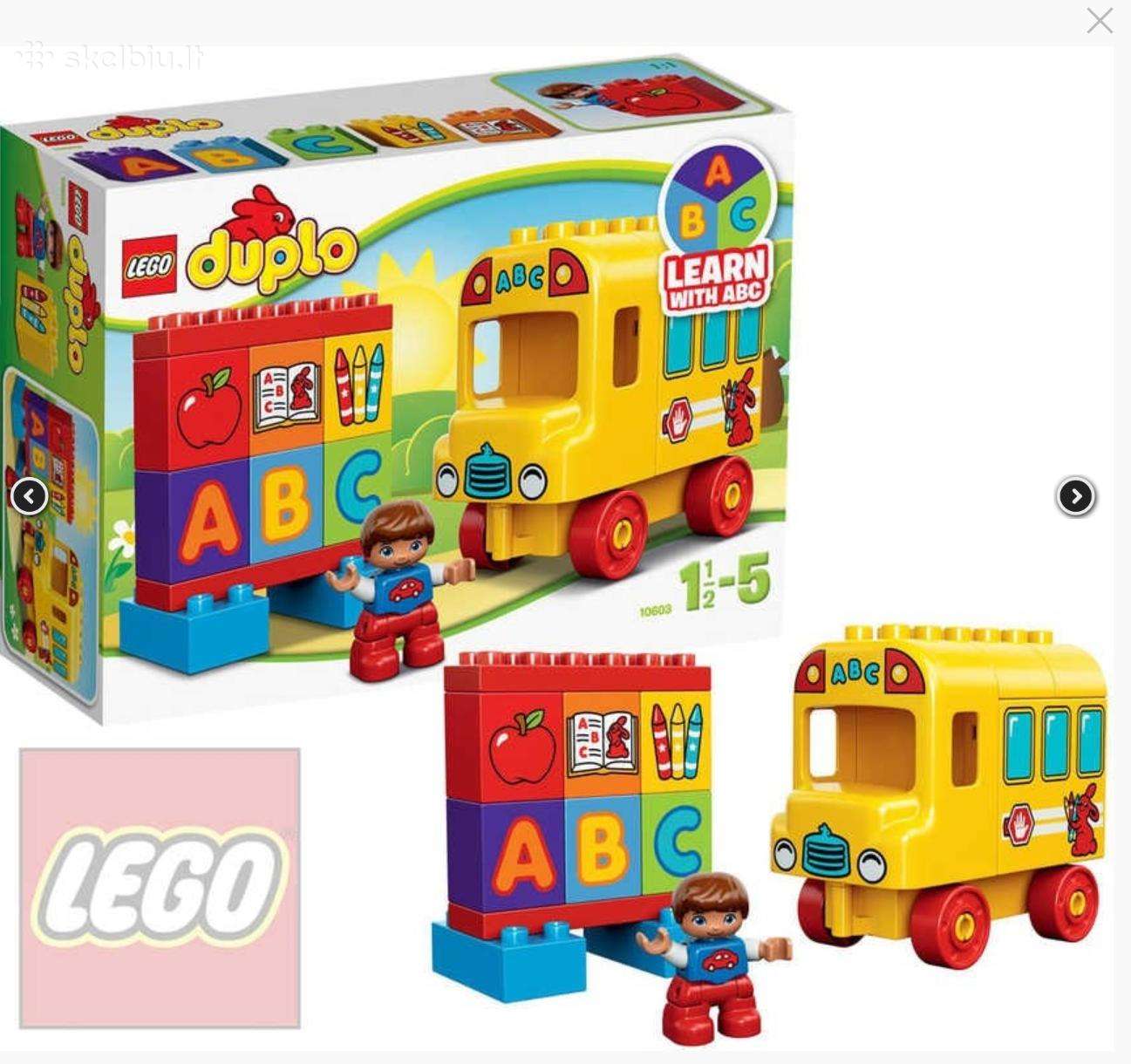 Lego Duplo Mano pirmasis autobusas, 1,5-5 m. vaik.