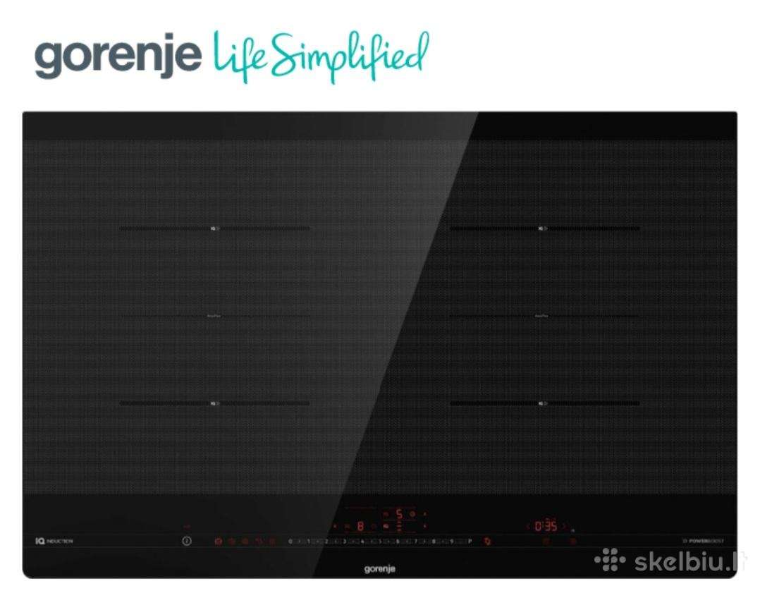 80cm indukcinė kaitlentė Gorenje G600mod: Is846bg