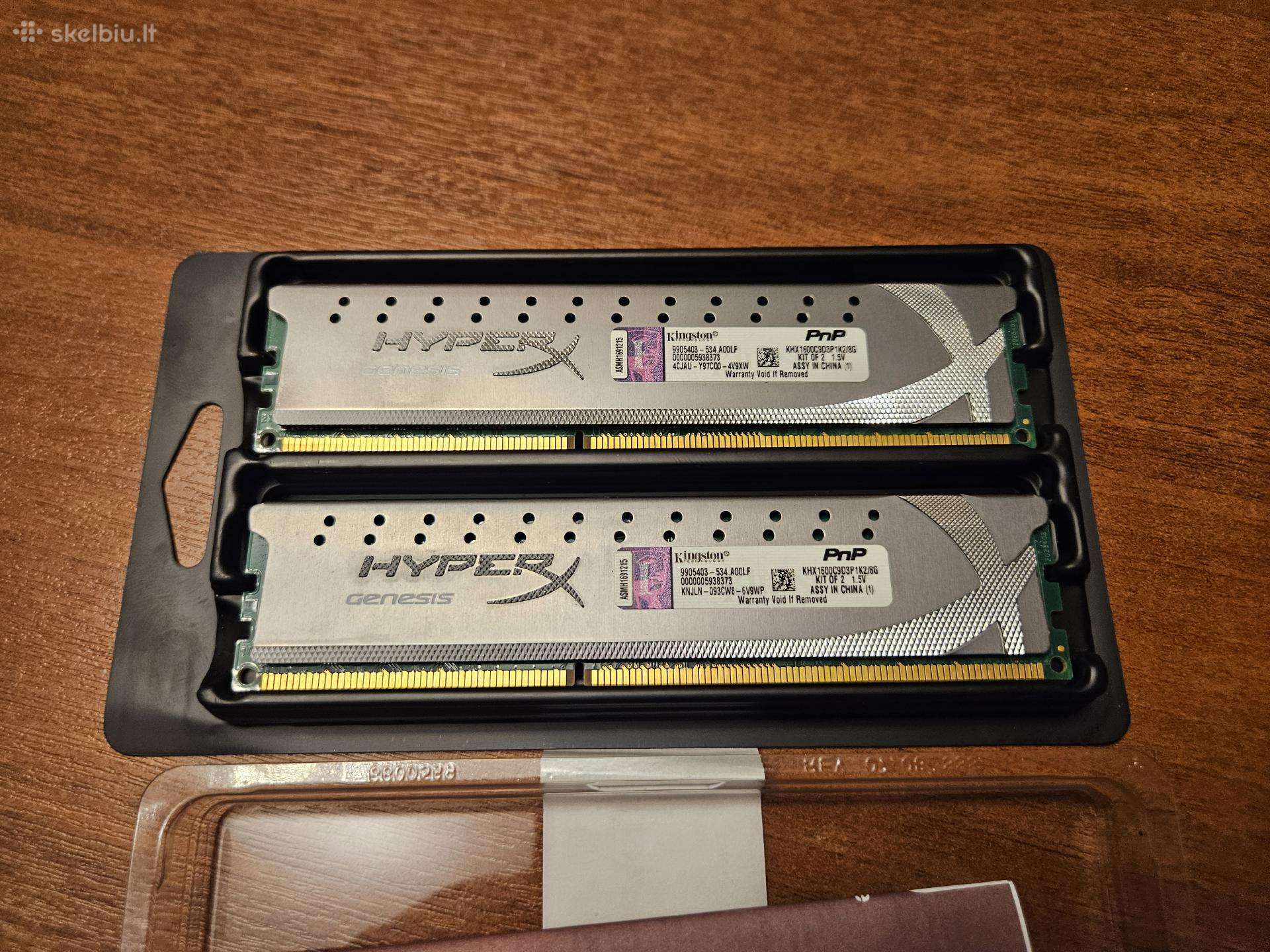 Kingston Hyperx Genesis 1600mhz - 8gb (2x4gb) Ddr3
