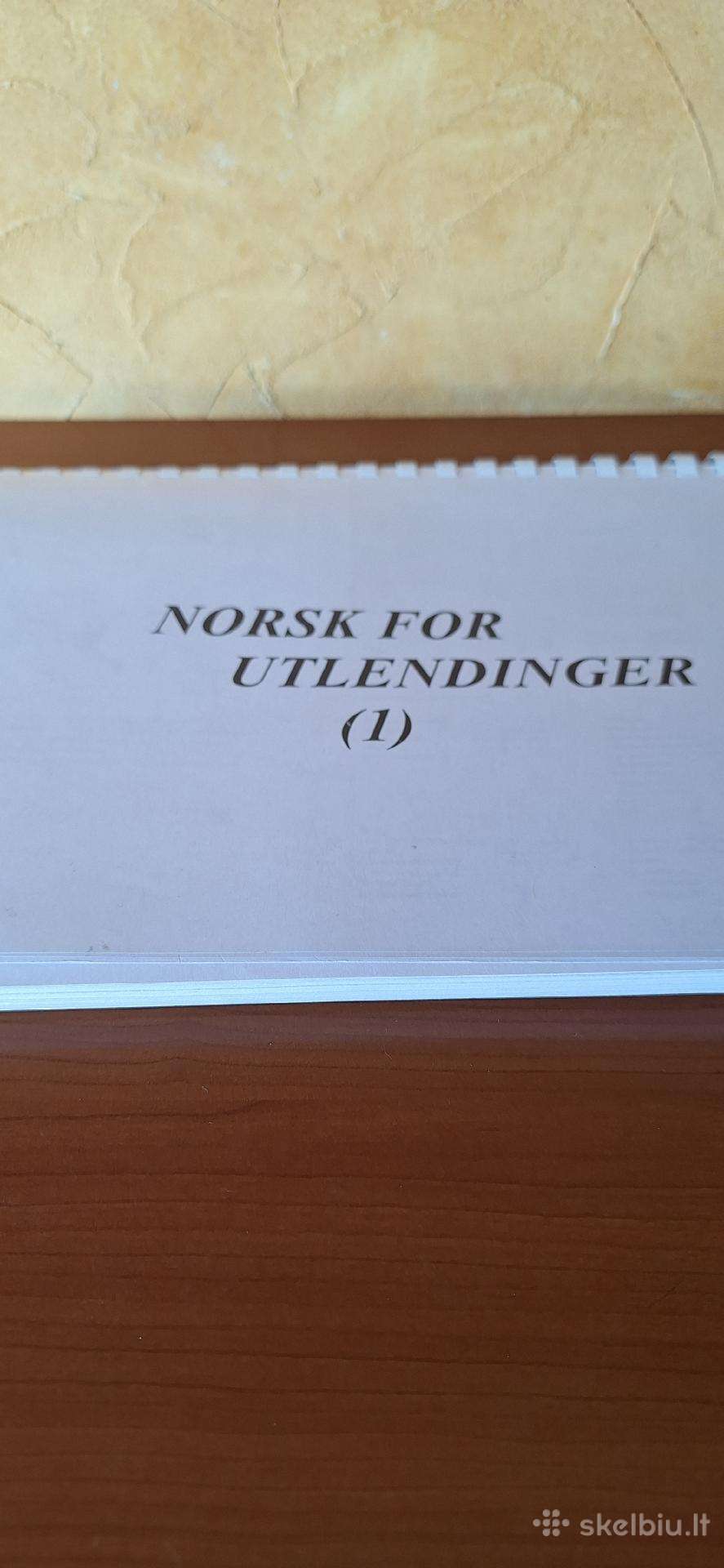 Norvegų kalbos mokomoji medžiaga 1dalis