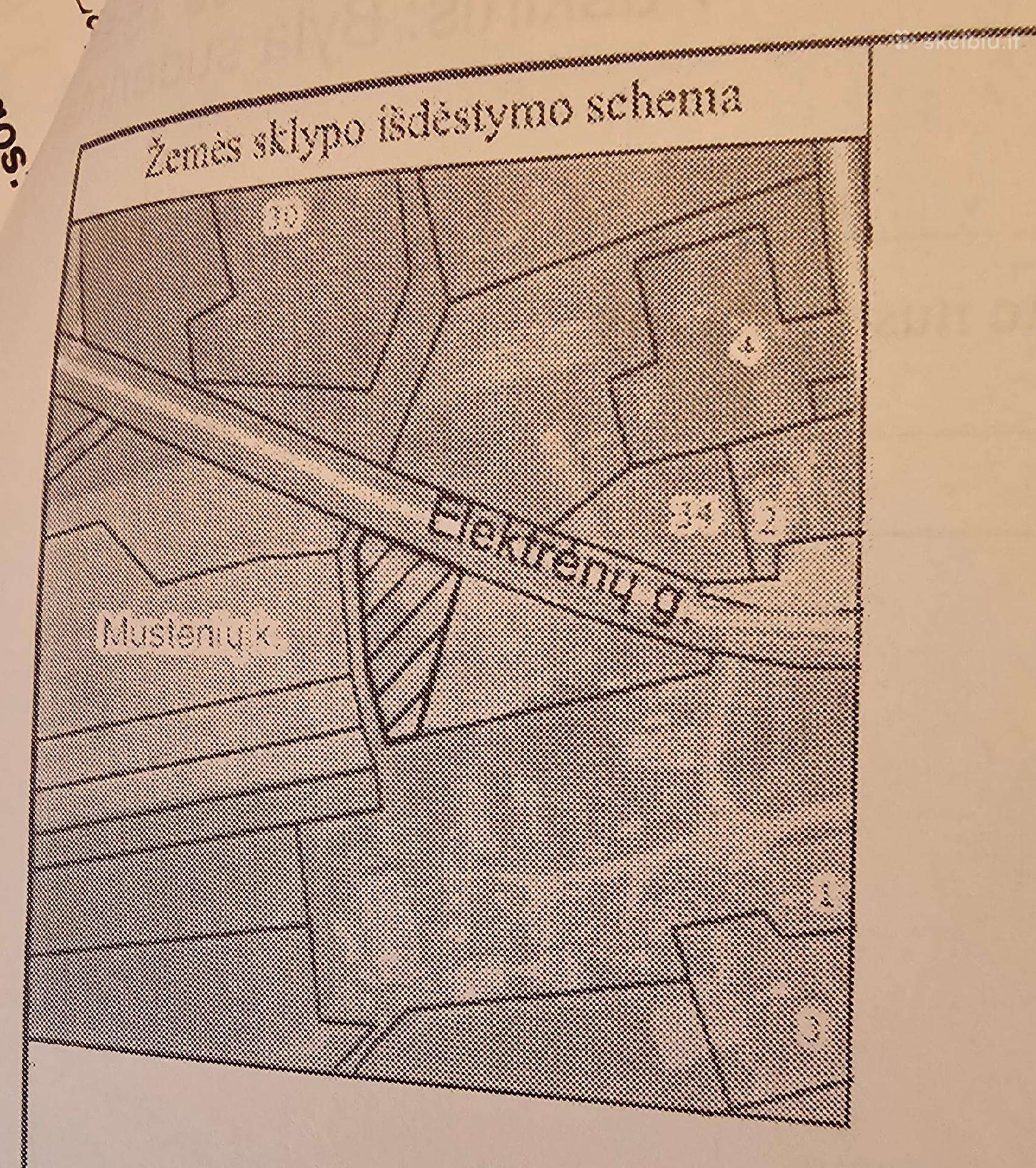 Parduotadami 2 sklypai