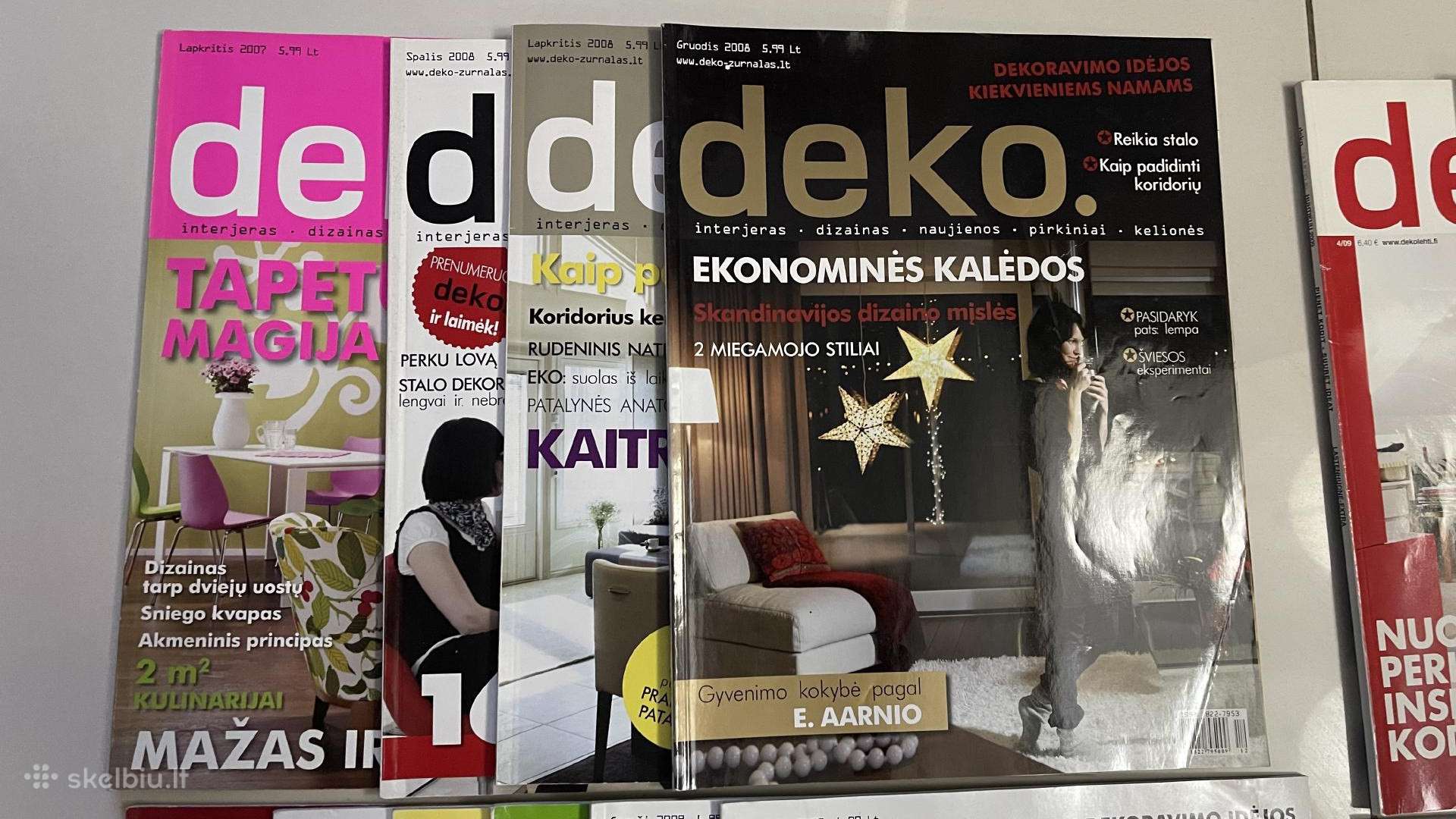 Interjero dizaino žurnalas Deko