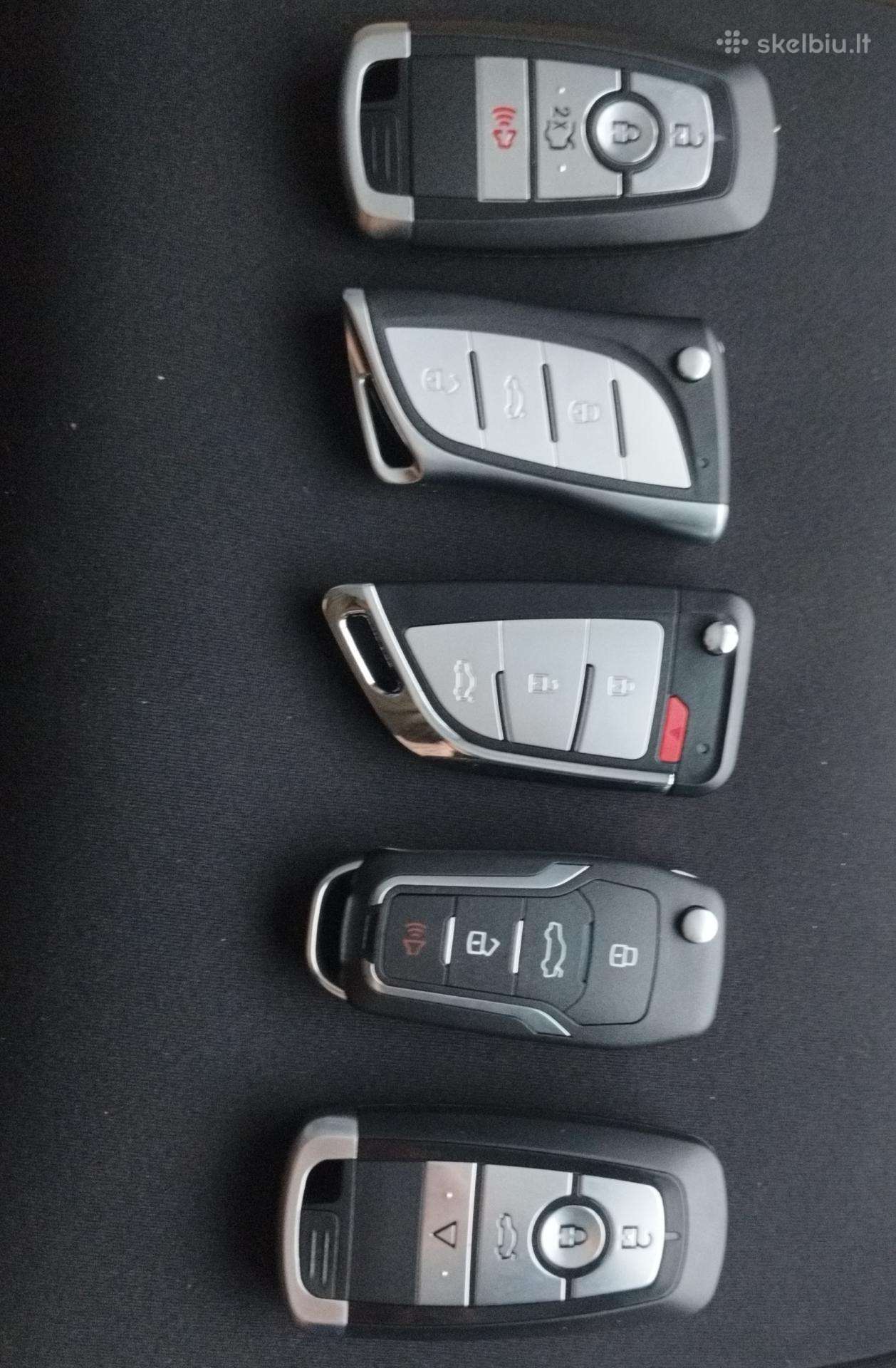 Raktai automobiliams, programavimas.