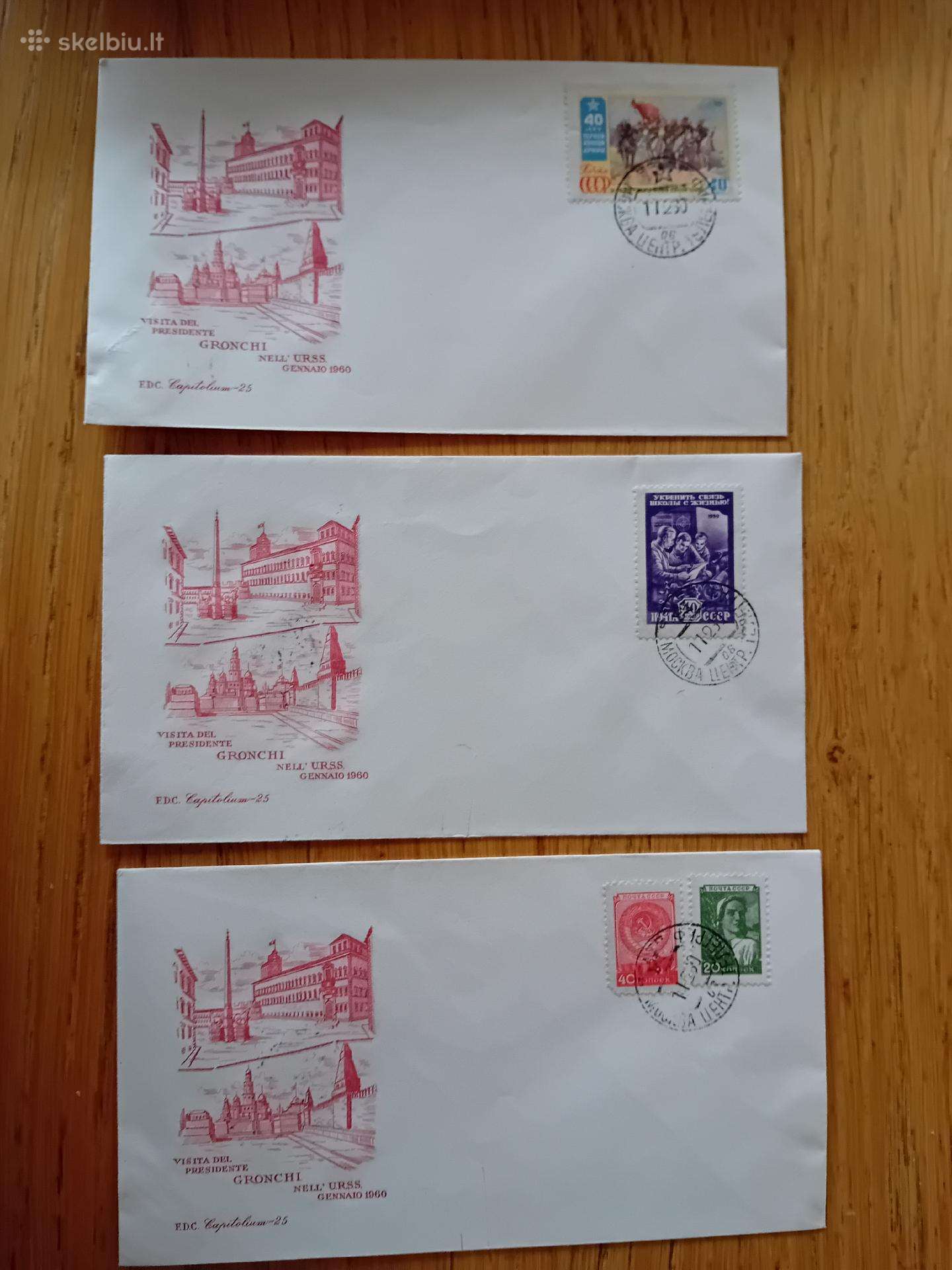 Vokai TSRS-italija , kita