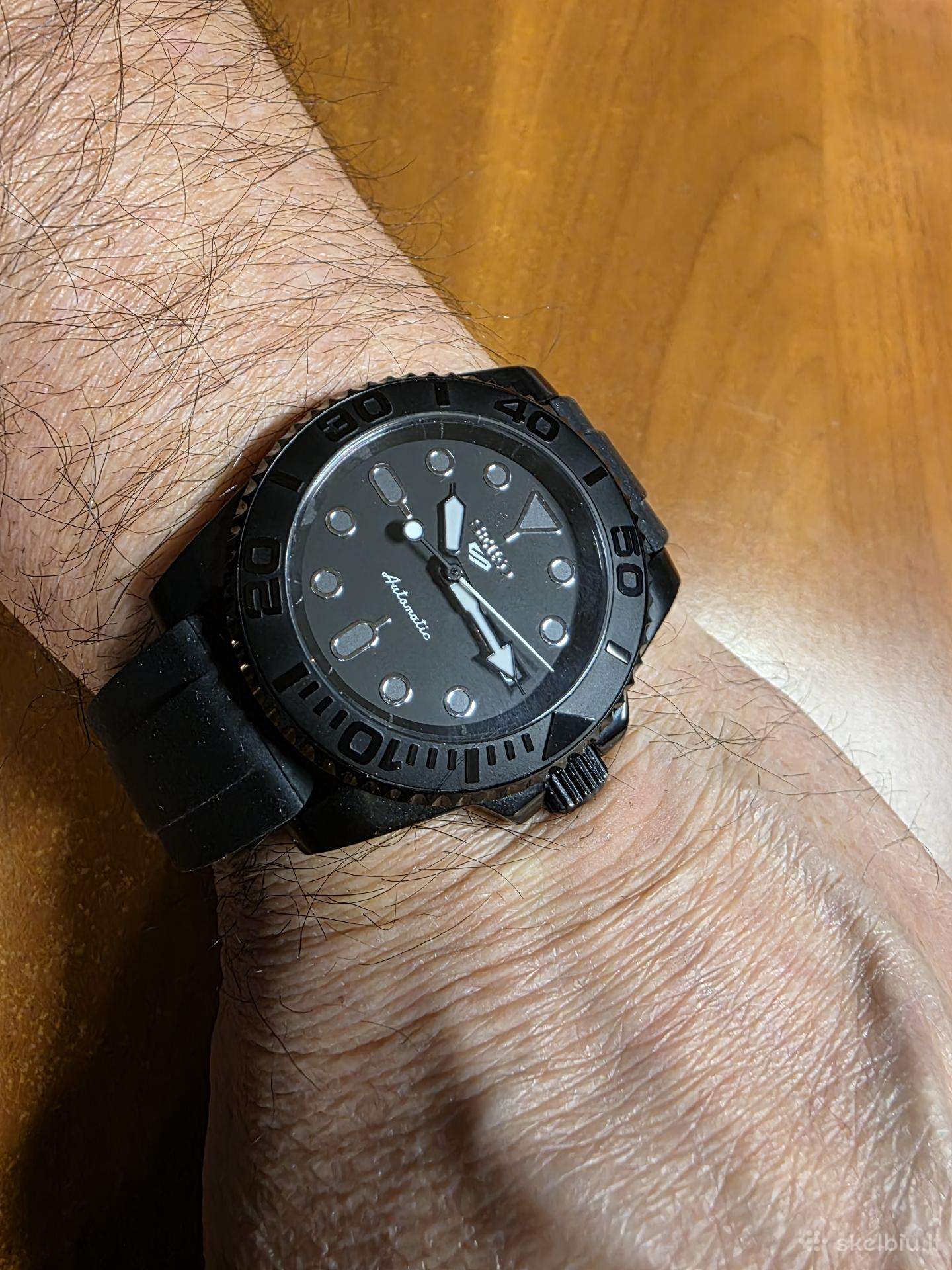 Nauji automatiniai laikrodžiai, 40mm (Seiko mod)