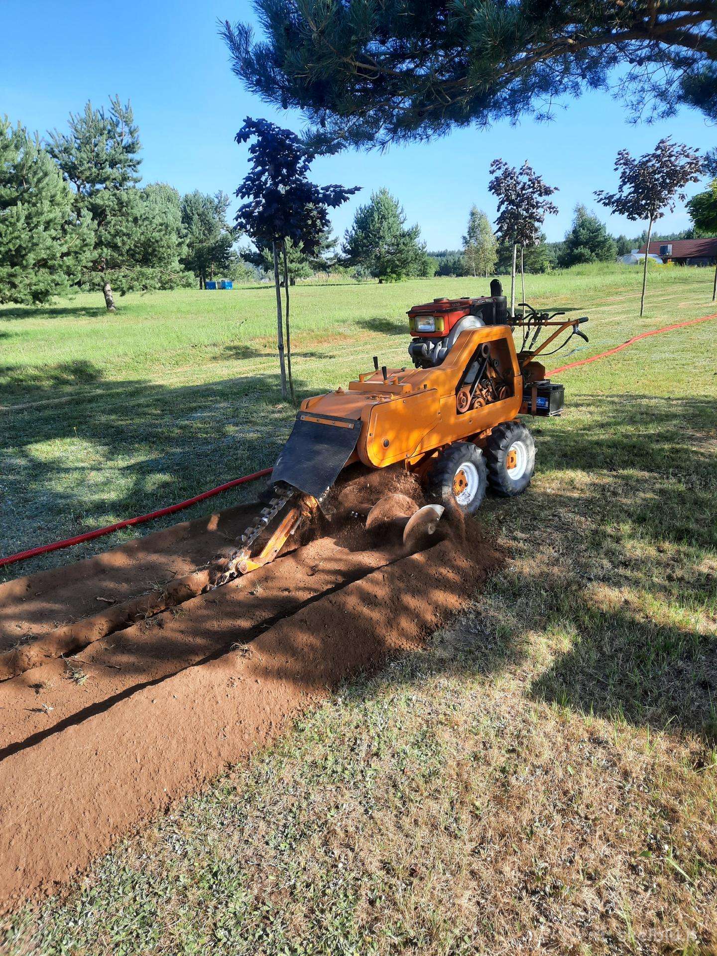 Ditch Witch C30X, drilling machine