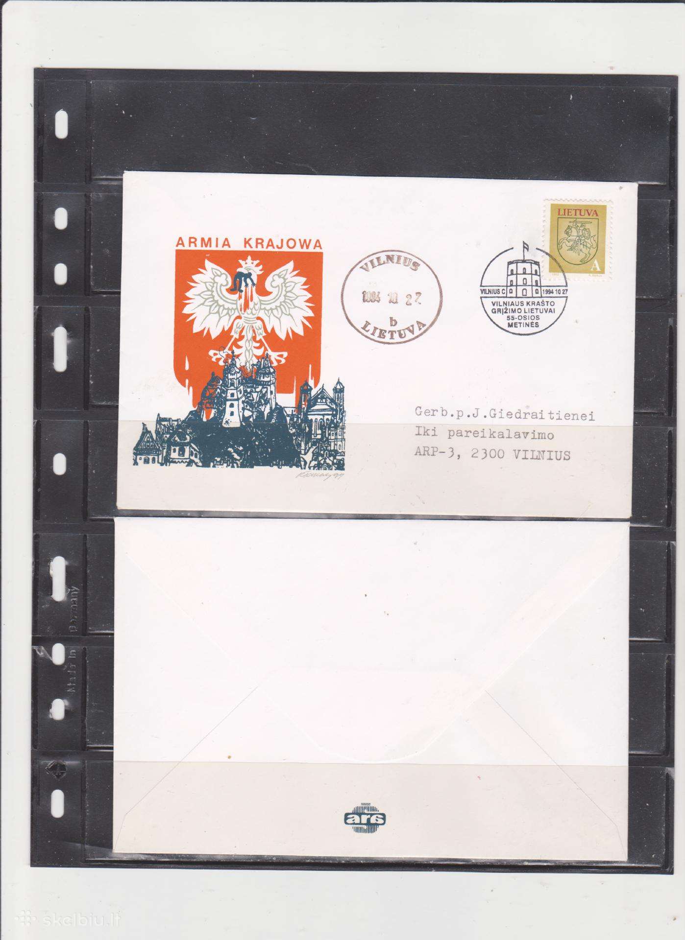 Dail. A. Šakalio vokas (Armia Krajova)
