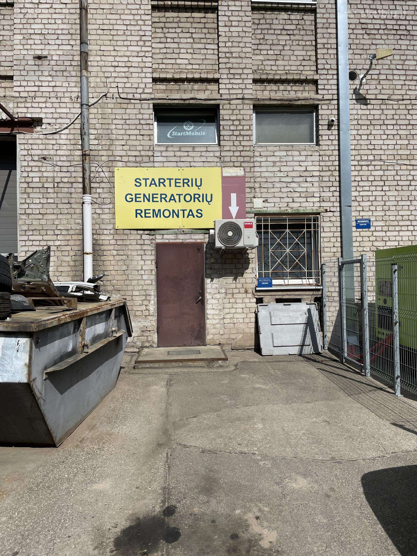Starterių Generatorių Remontas Vilniuje