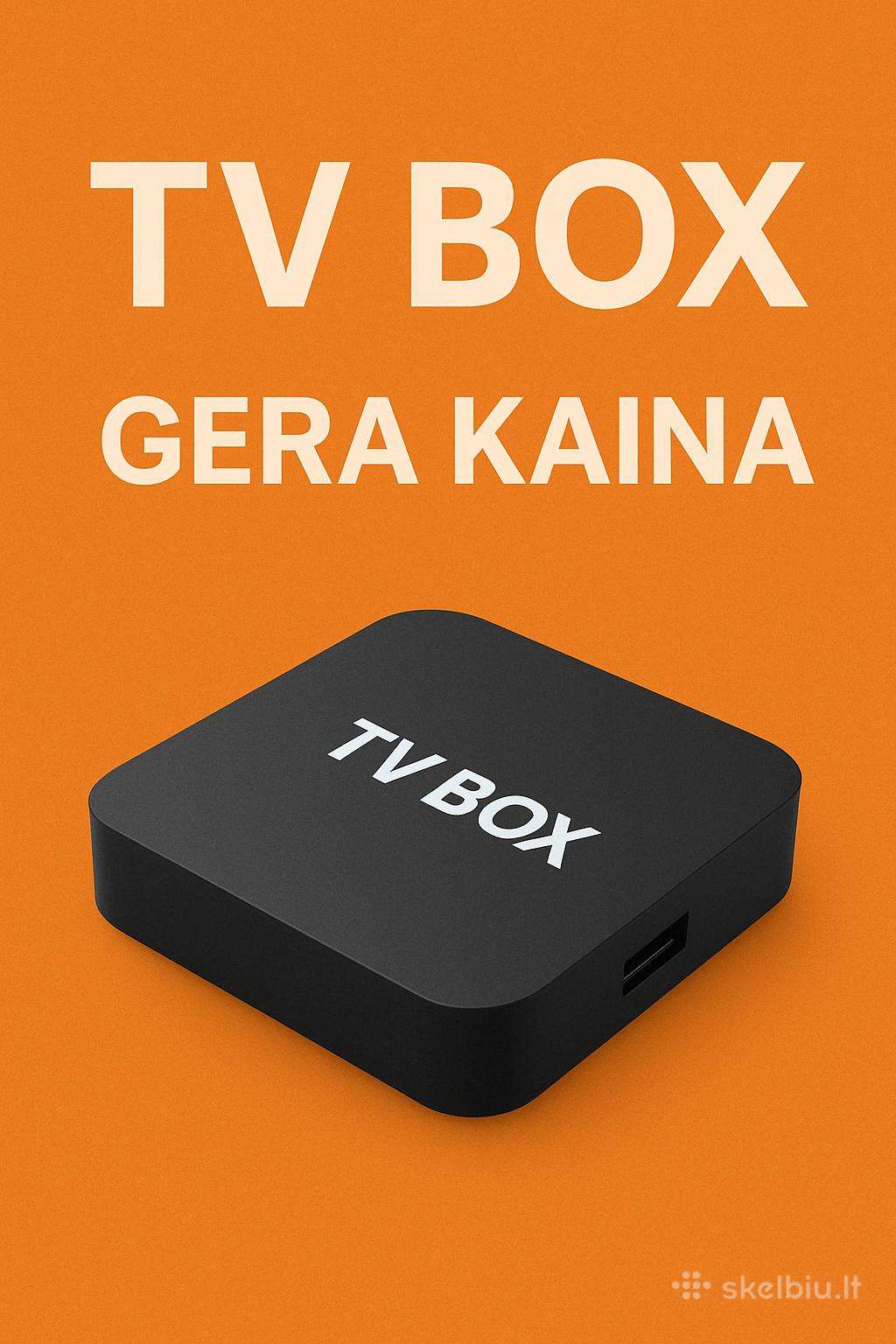 TV priedėlis Z6 Android 10.0 - puikiai tinka Go3