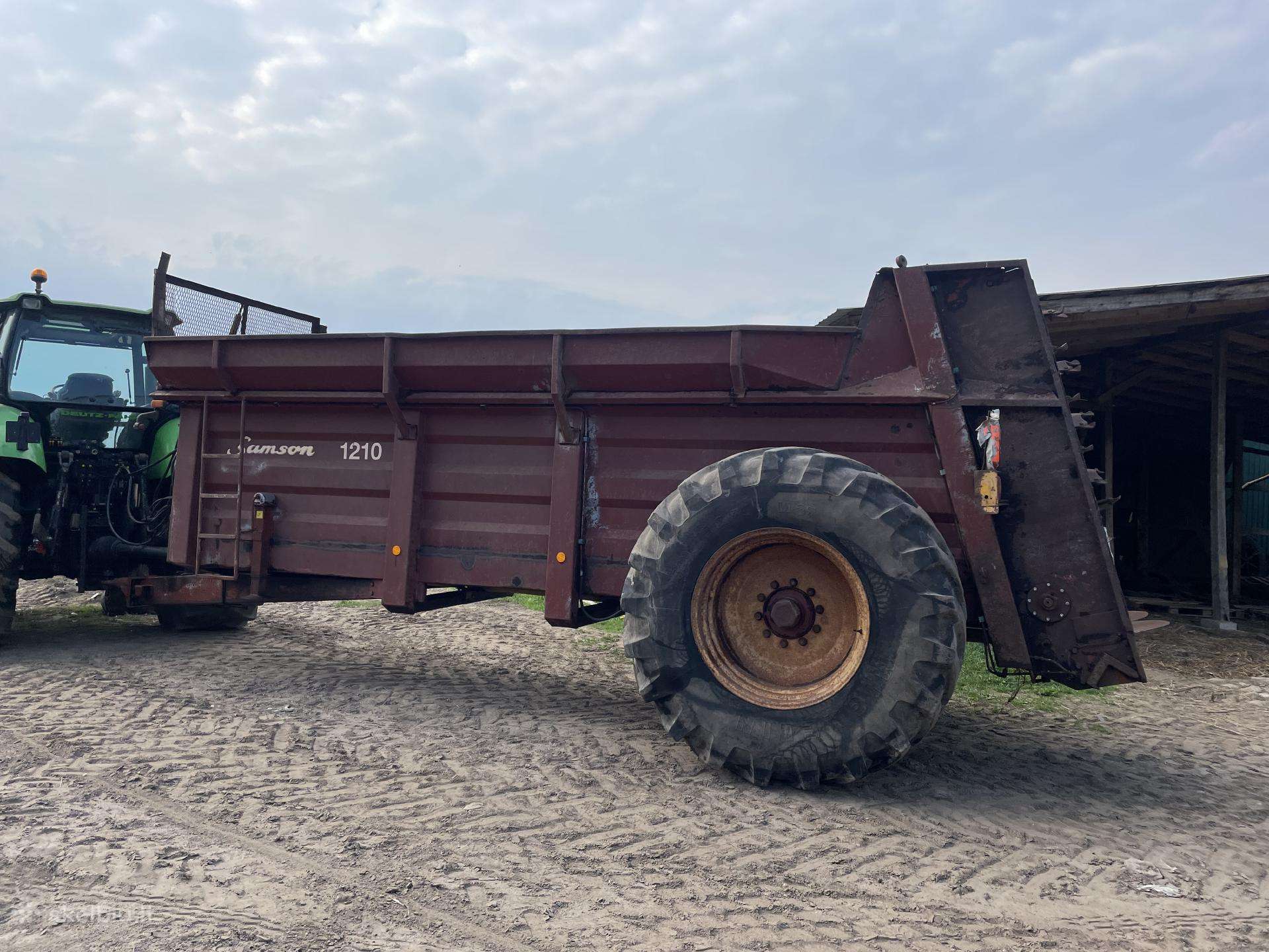 Samson 1210, manure shakers, compost shredders