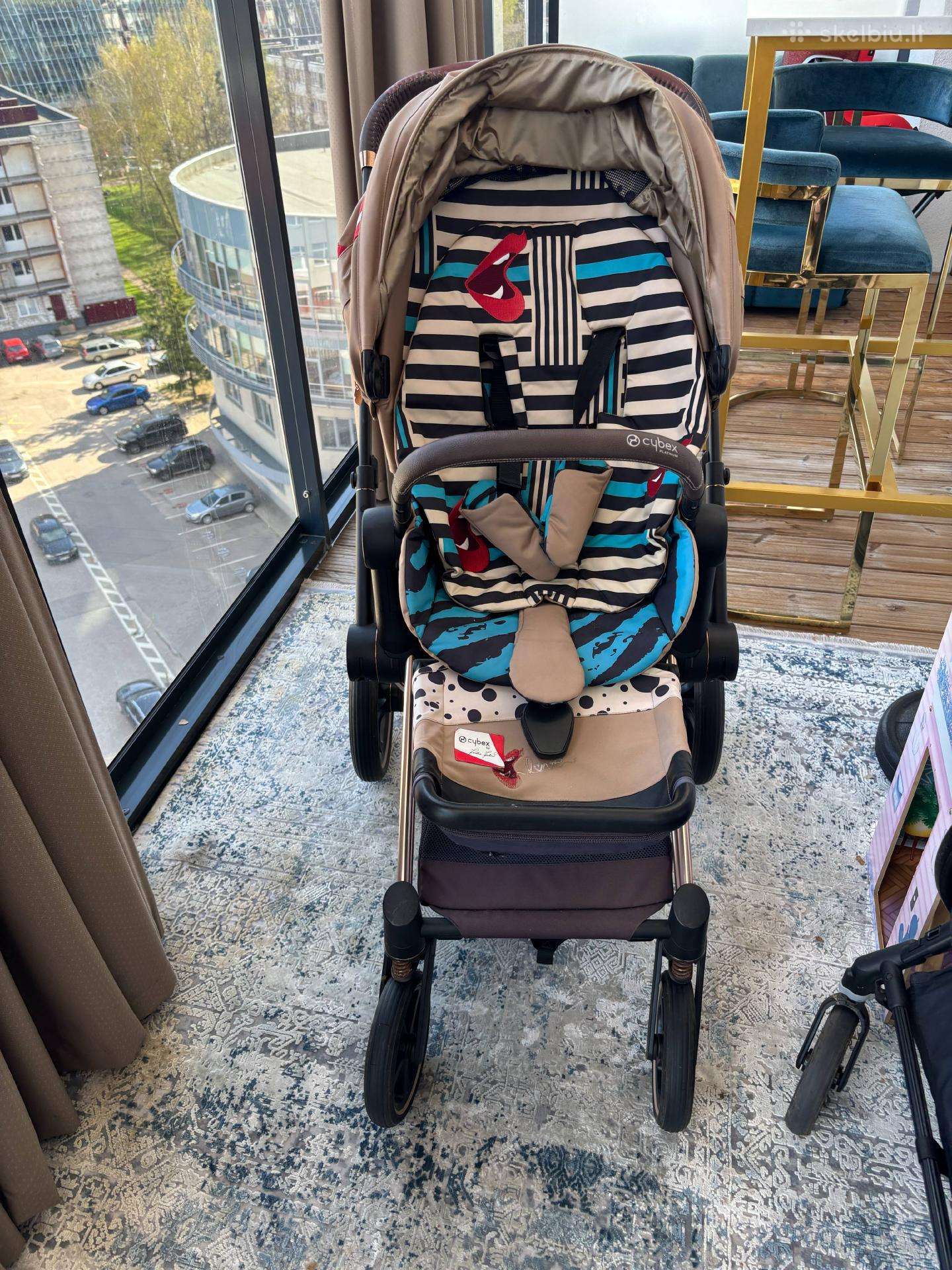 Cybex Priam vežimėlis Karolina Kurkova