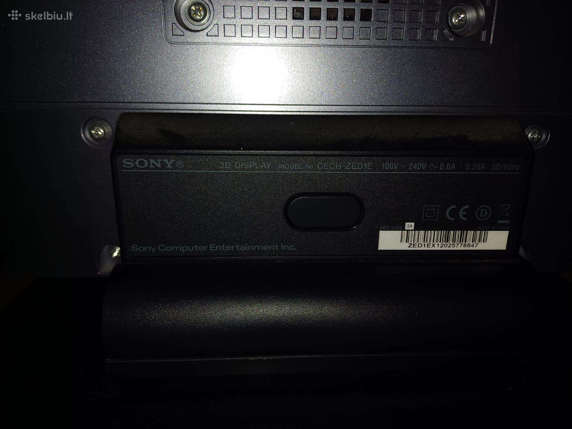 Žaidimų monitorius Sony 3D