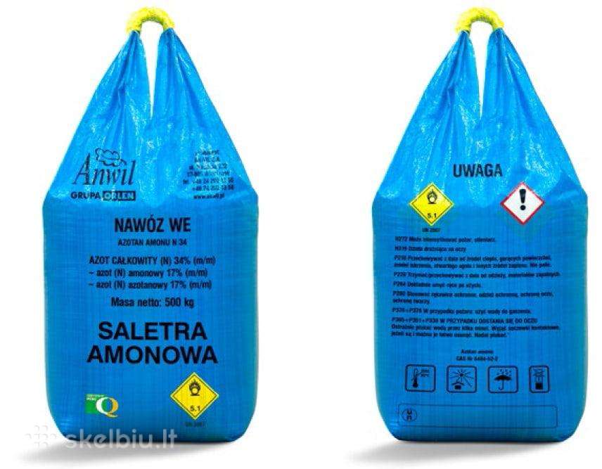 Perku salietra,npk trąšas,amonio sulfata ir kt.