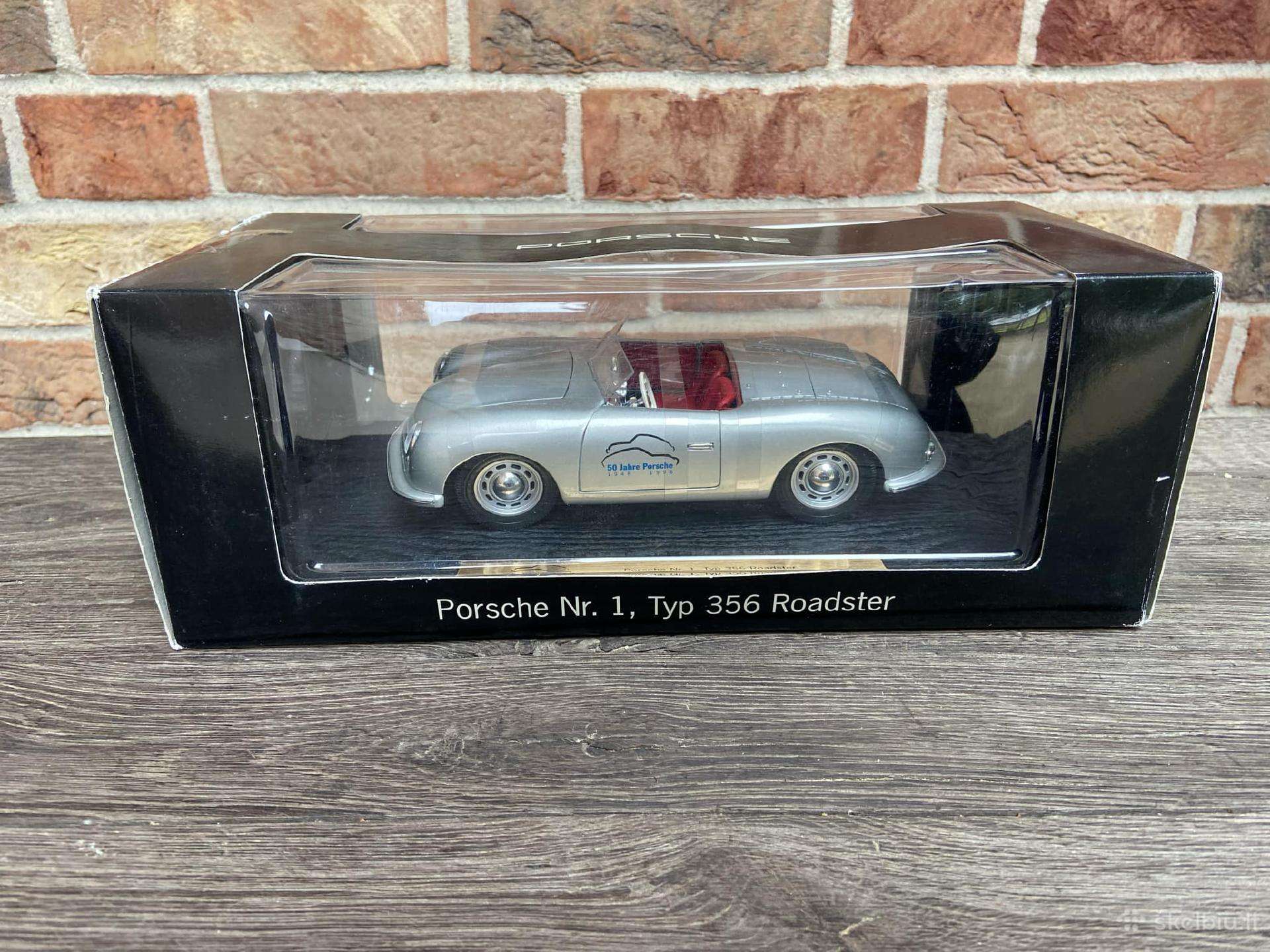 Modeliukas 1:18 porsche 356b naujas supakuotas