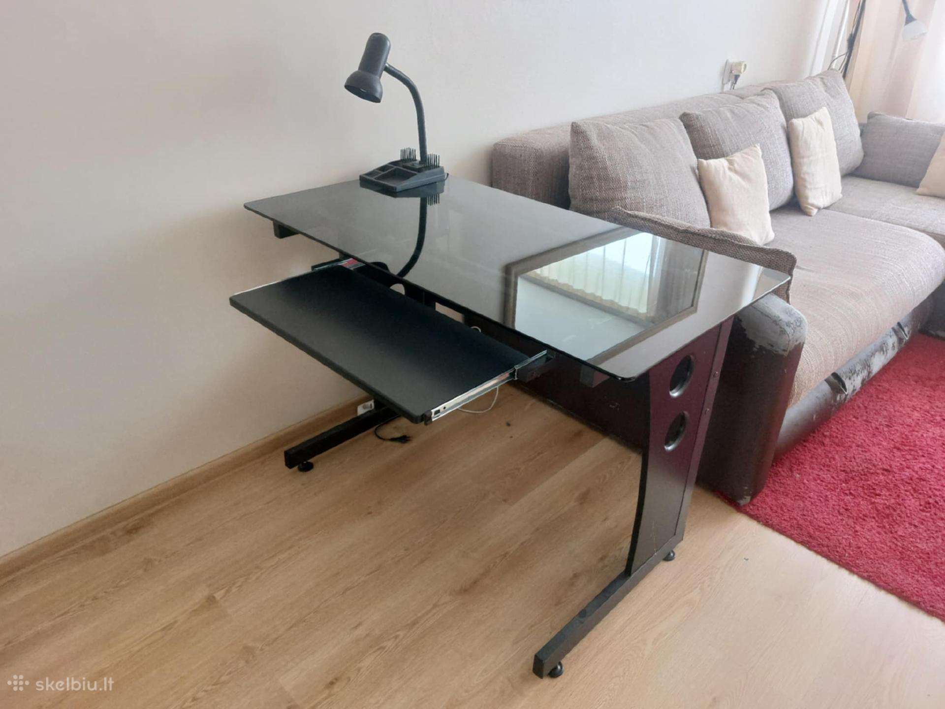 Grūdinto Stiklo Kompiuterio / Rašomasis Stalas
